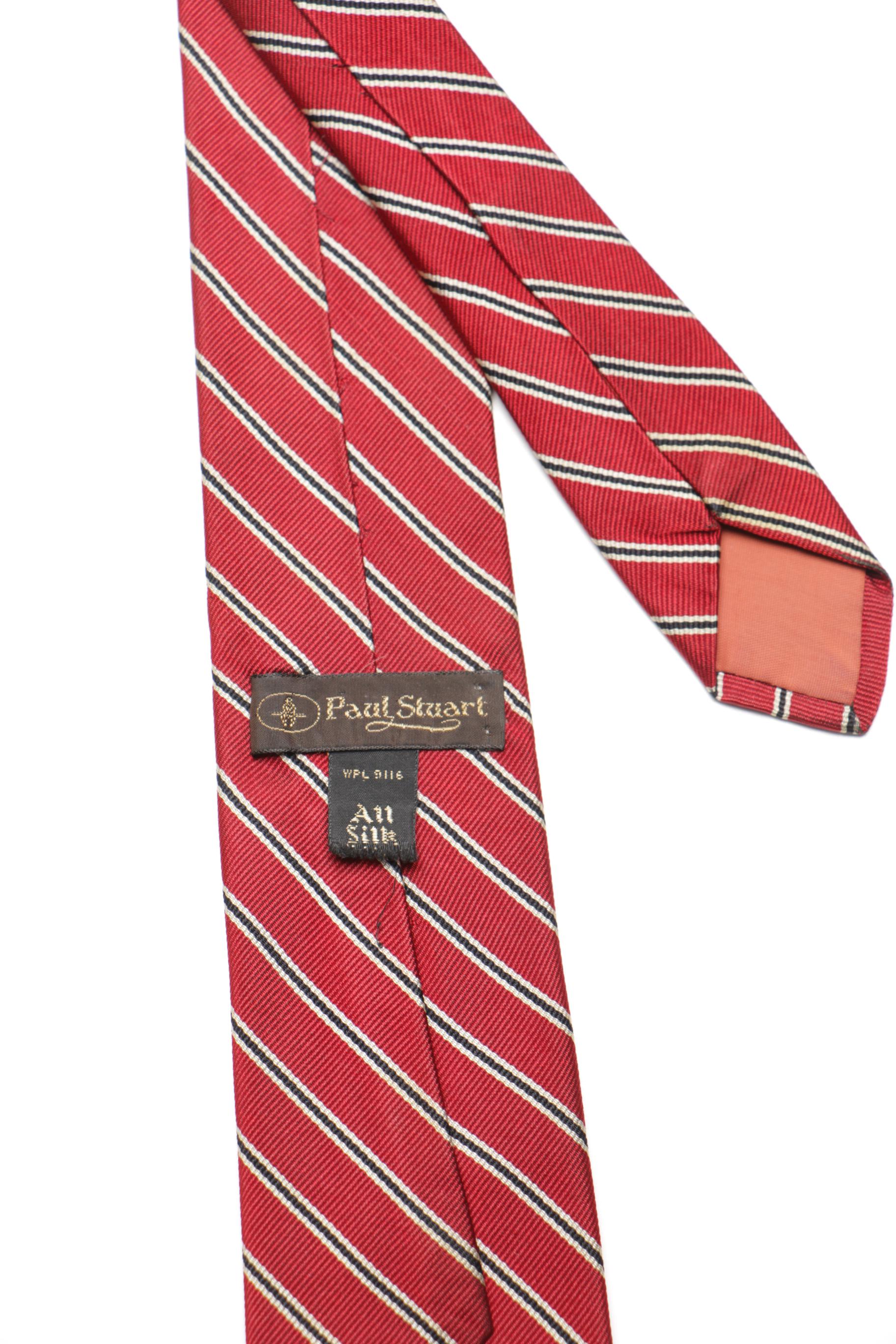 Silk Ties Including J. Press and Paul Stuart