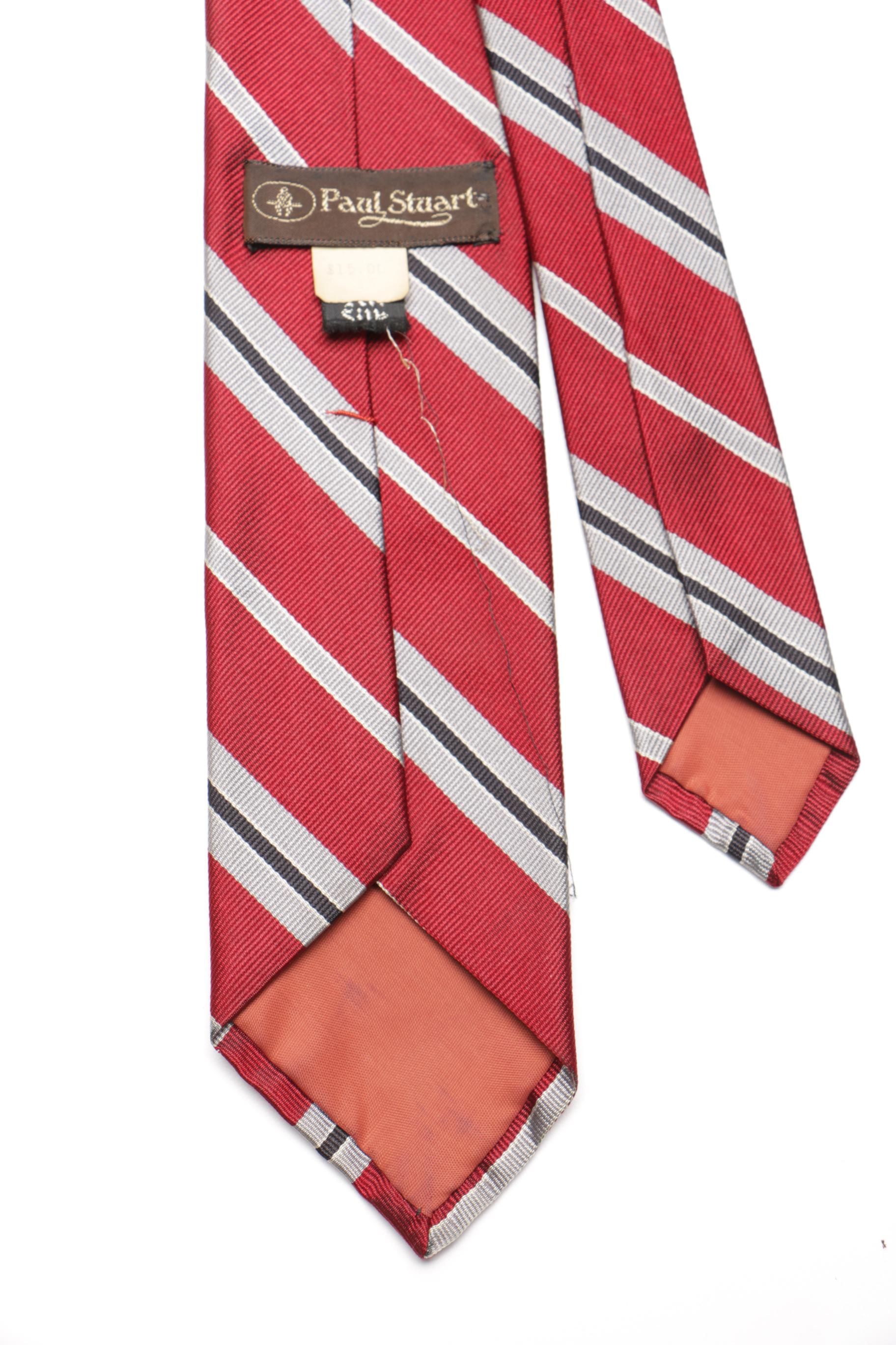 Silk Ties Including J. Press and Paul Stuart