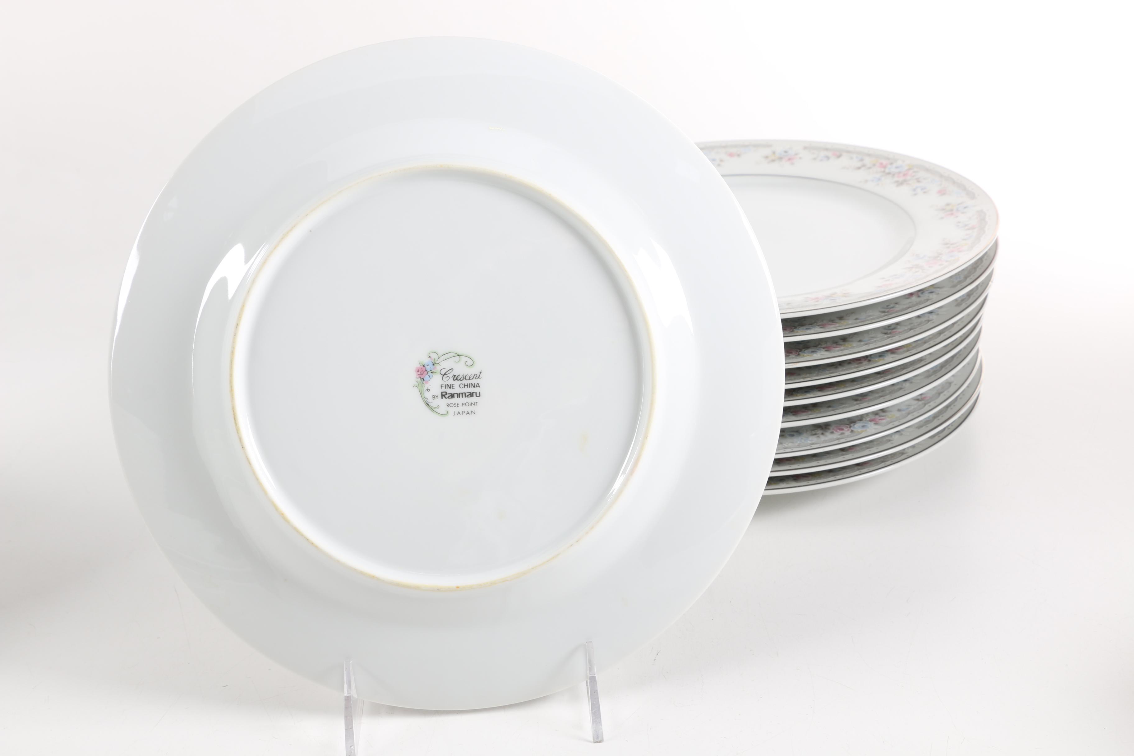 Ranmaru "Rose Point" Tableware