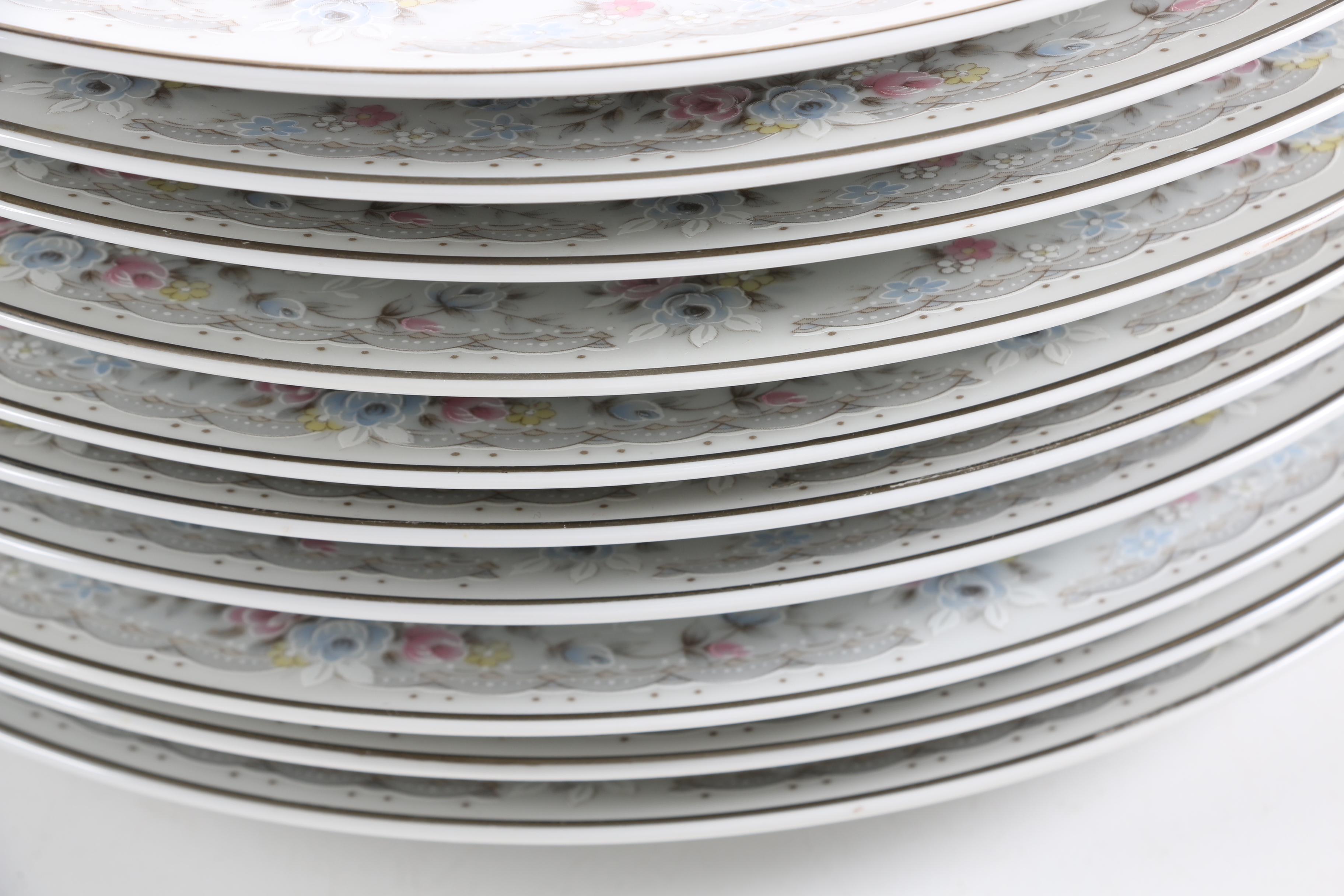 Ranmaru "Rose Point" Tableware