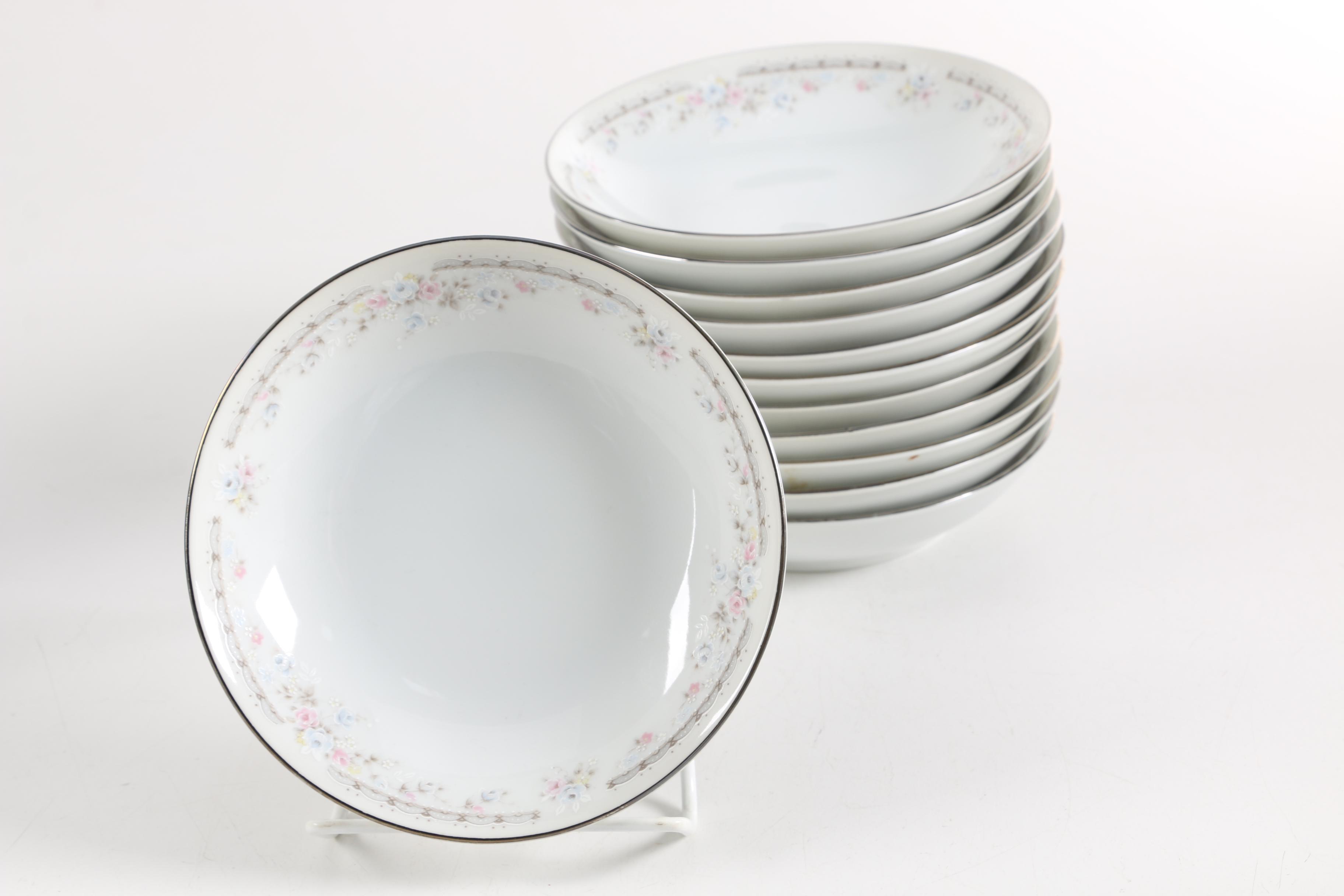 Ranmaru "Rose Point" Tableware