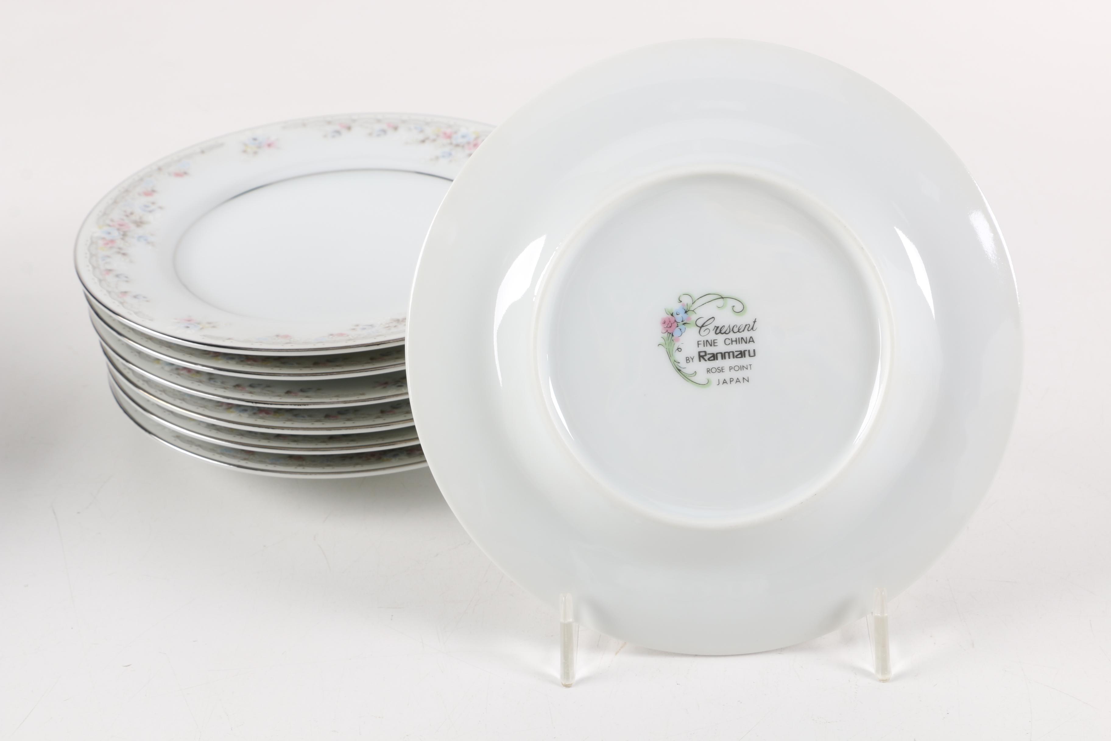 Ranmaru "Rose Point" Tableware