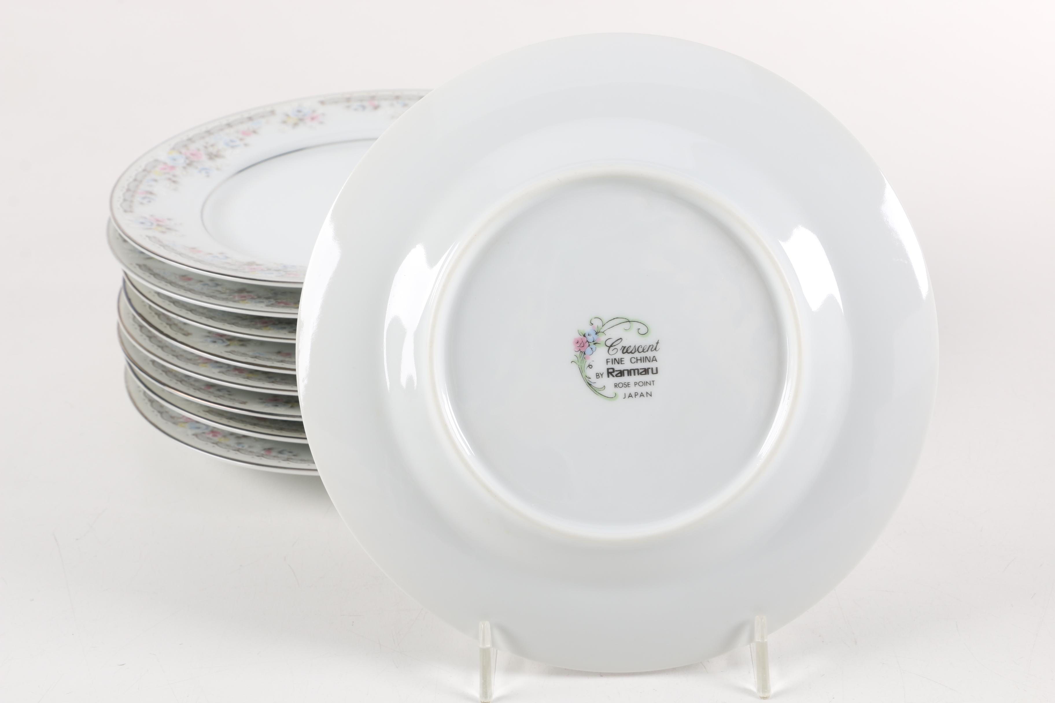 Ranmaru "Rose Point" Tableware