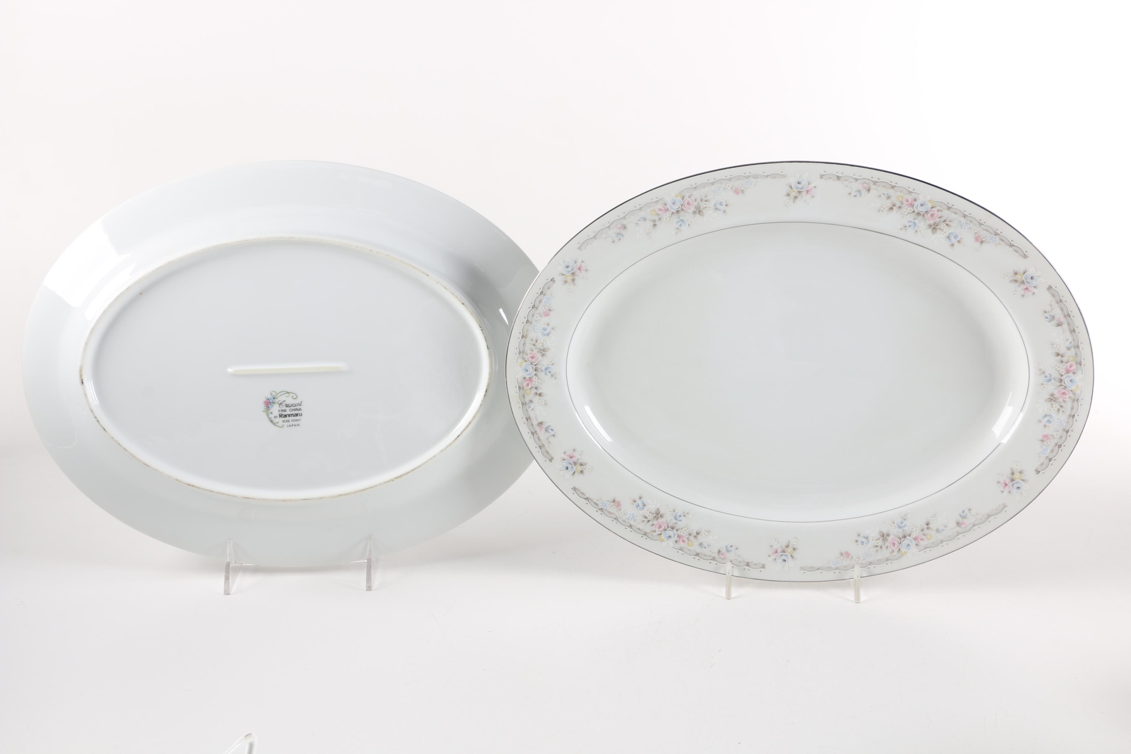 Ranmaru "Rose Point" Tableware
