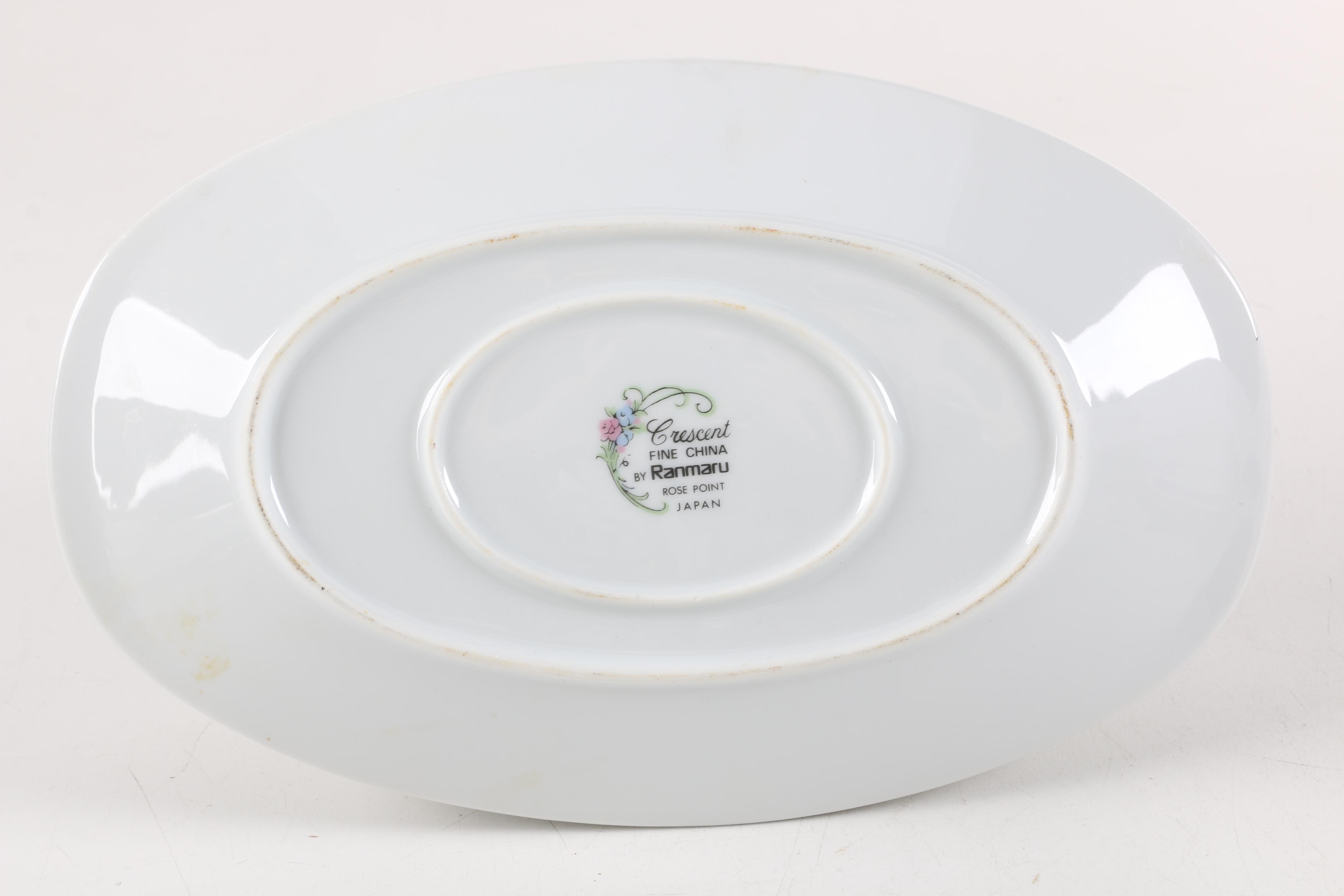 Ranmaru "Rose Point" Tableware