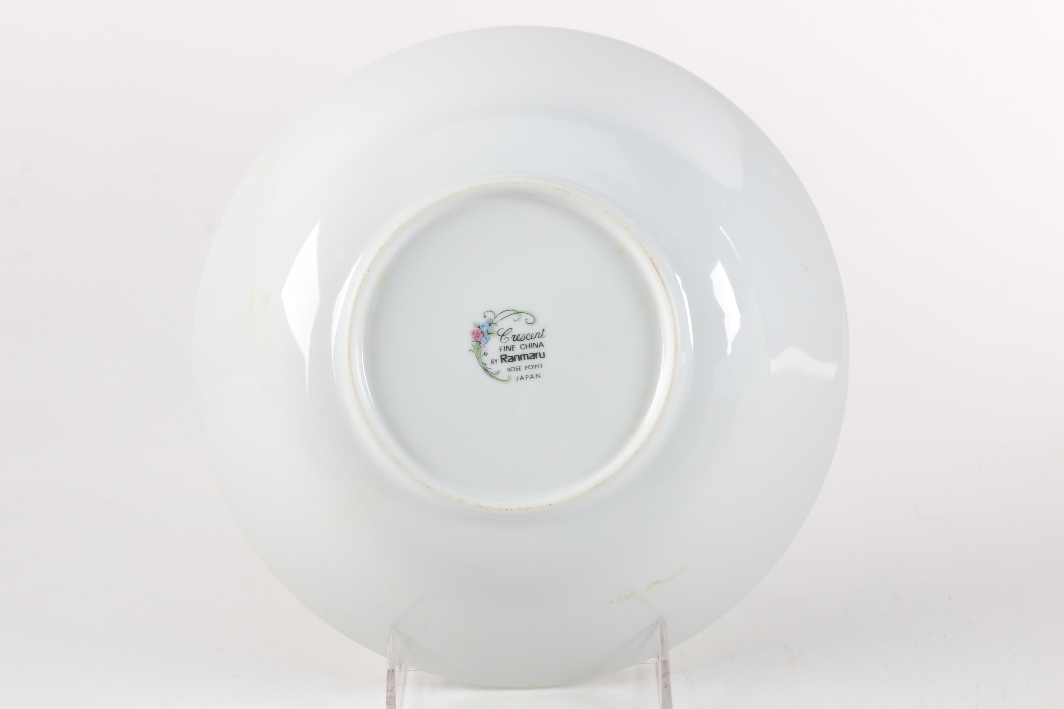Ranmaru "Rose Point" Tableware