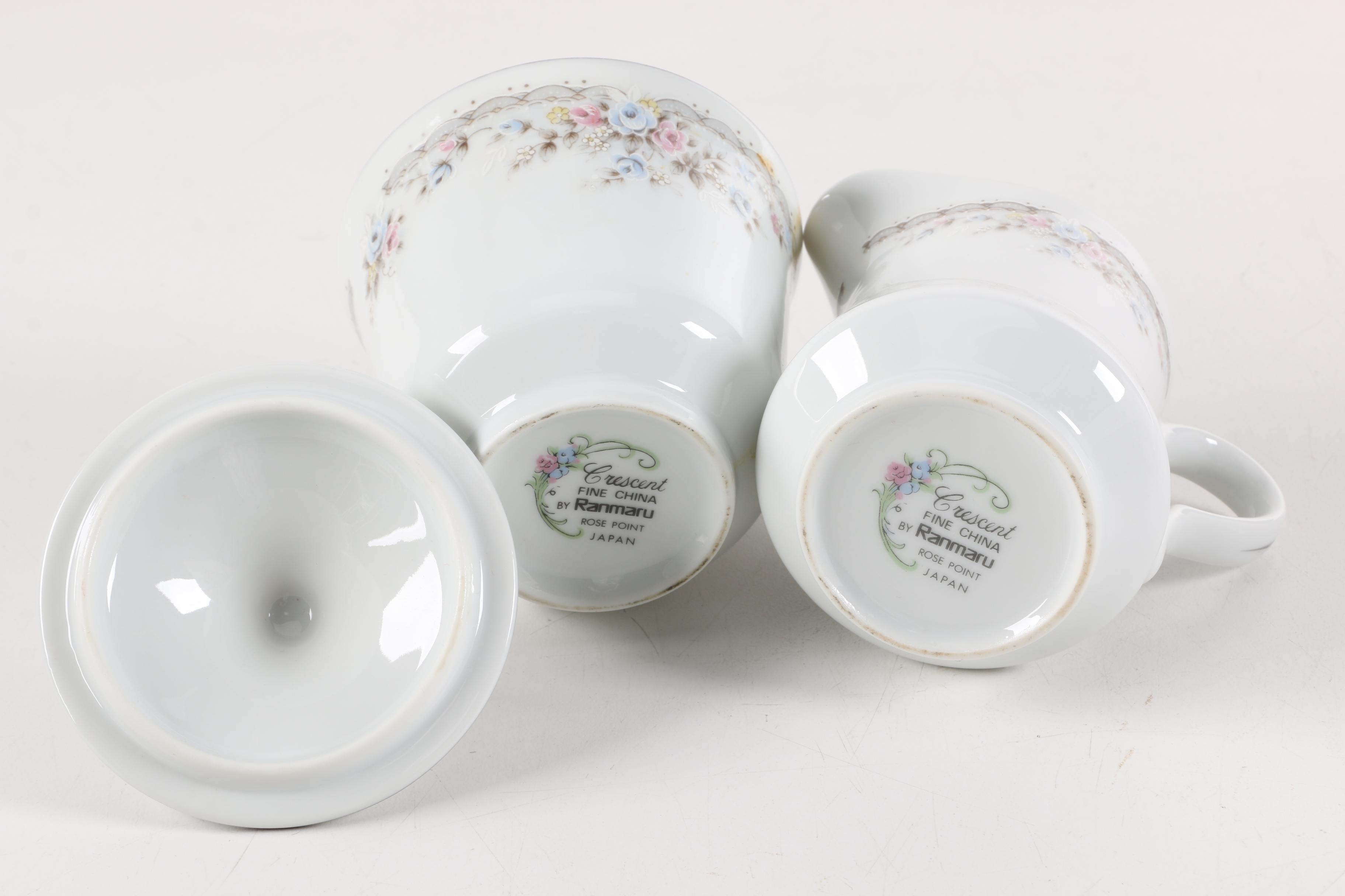 Ranmaru "Rose Point" Tableware