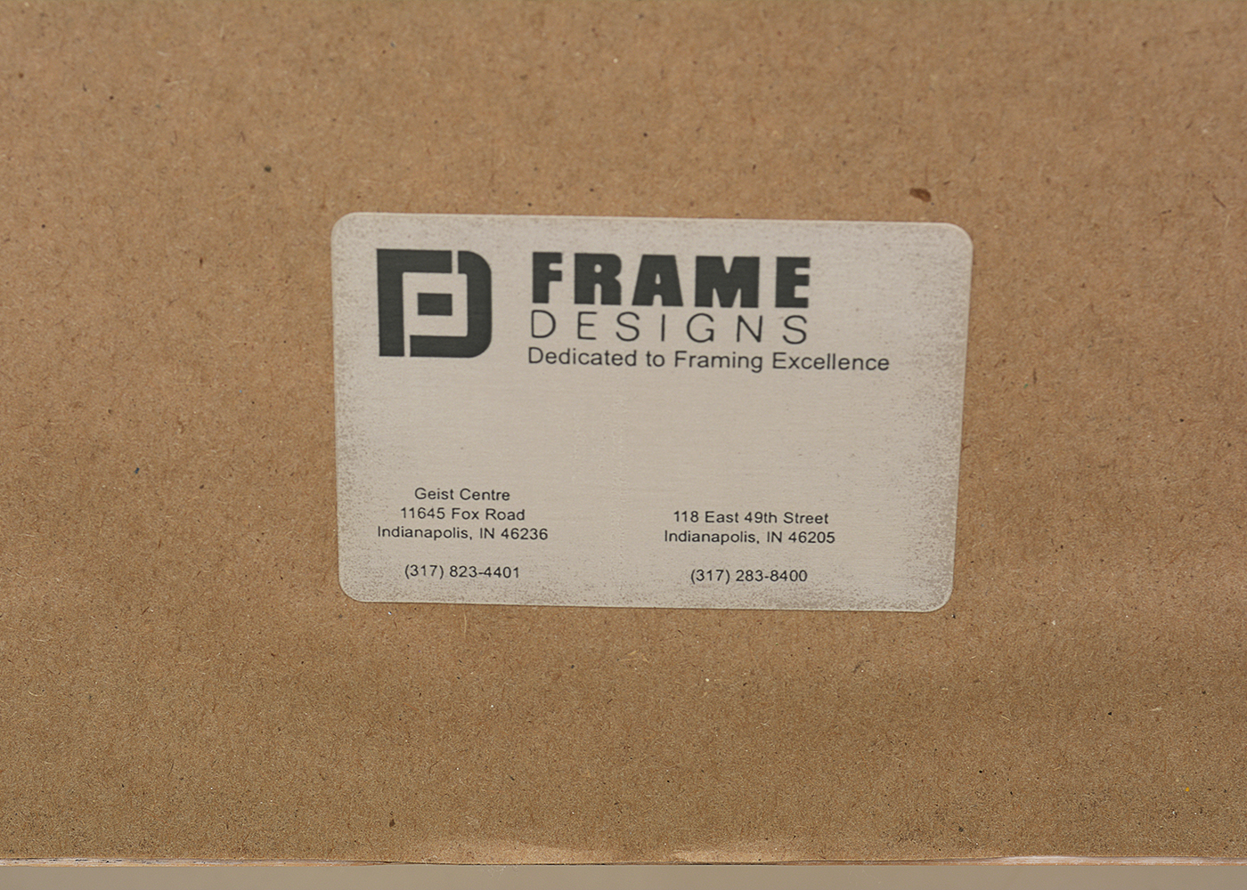 Framed  Evelyne Brigeois "Mykonos - Afternoon Shadows" Artist Proof Numbered Offset