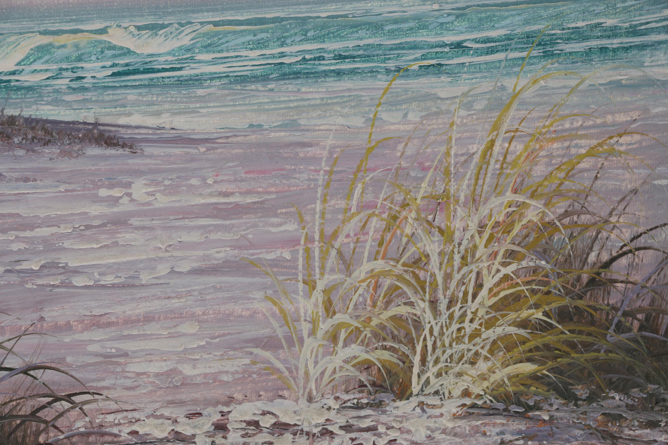 Gordon Acrylic Painting of the Beach
