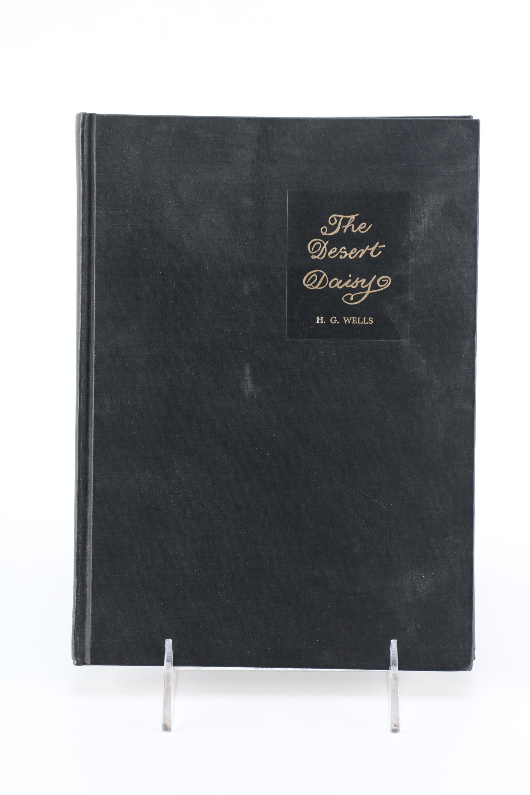 1957 Limited Facsimile Edition of H. G. Wells's "The Desert Daisy"