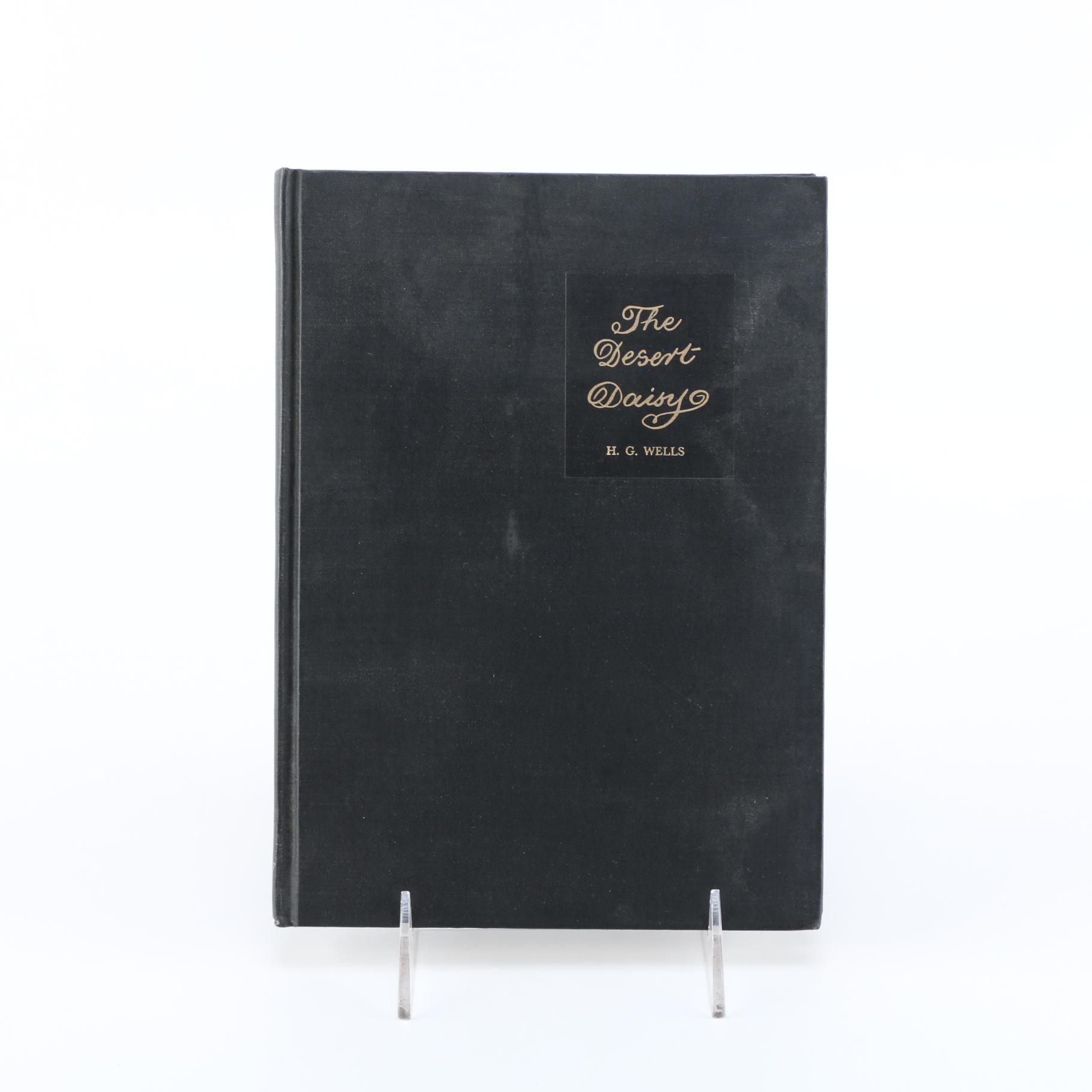 1957 Limited Facsimile Edition of H. G. Wells's "The Desert Daisy"