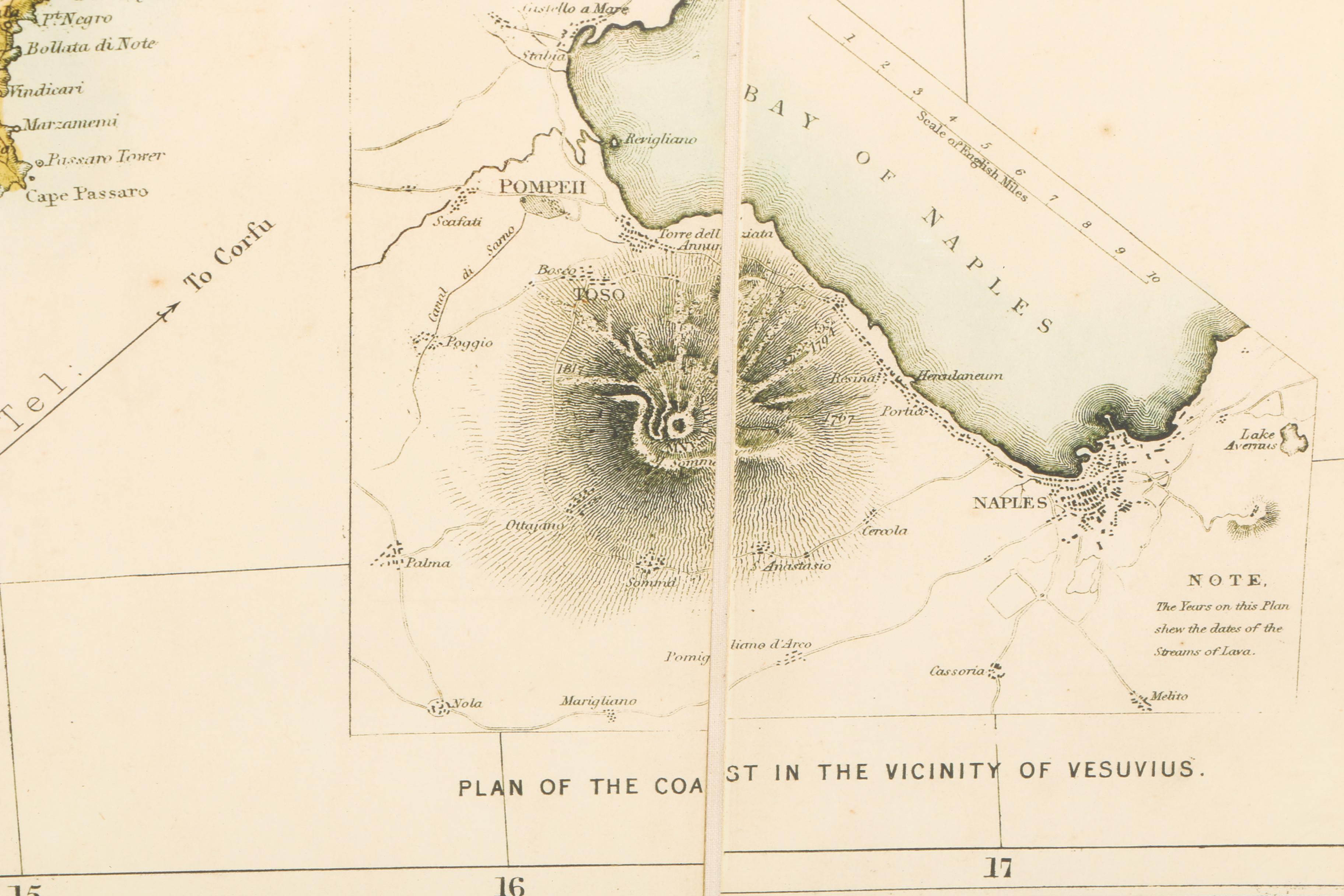Giclee Print of "Stanford's Map of Italy 1859"