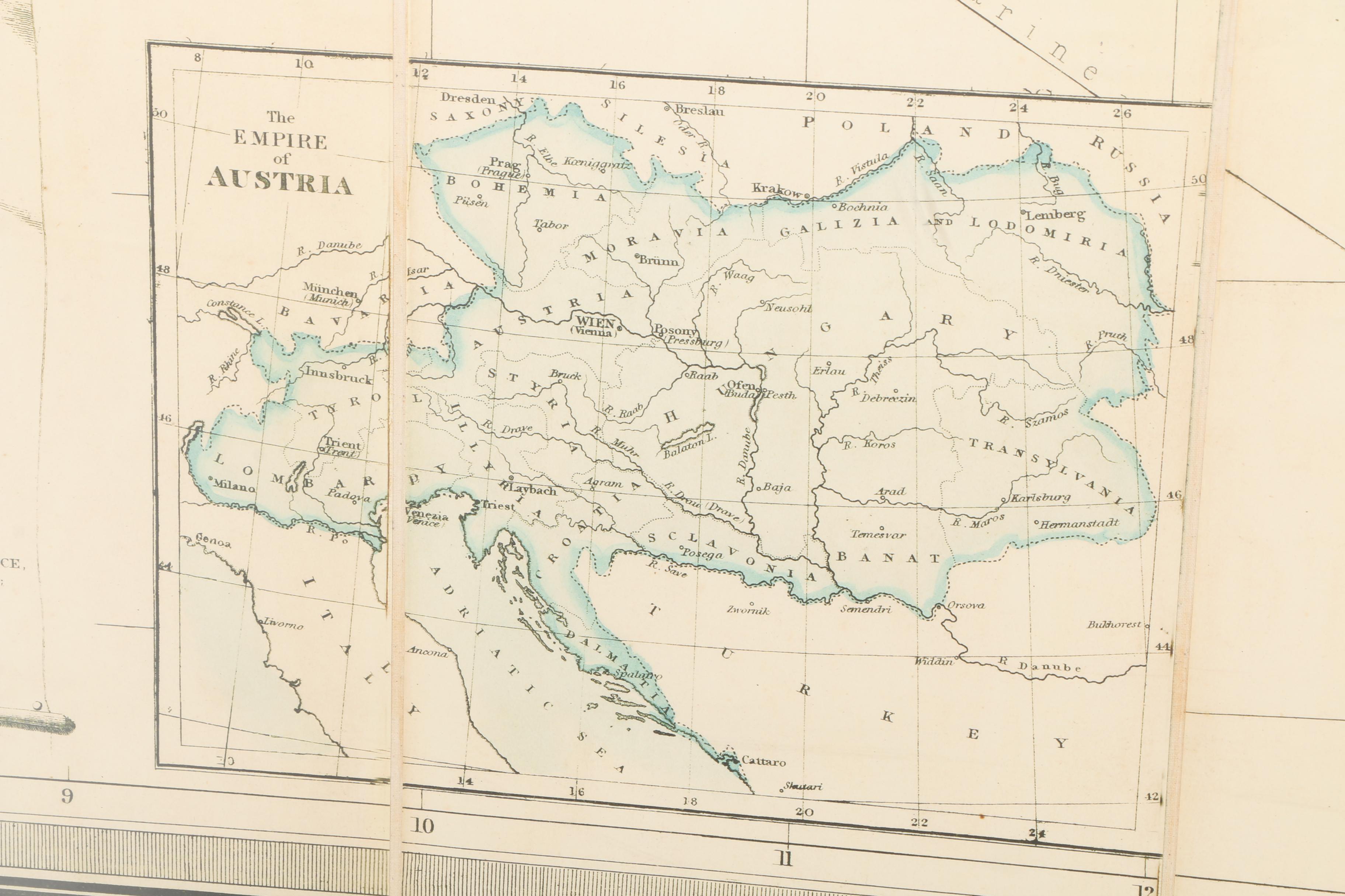 Giclee Print of "Stanford's Map of Italy 1859"