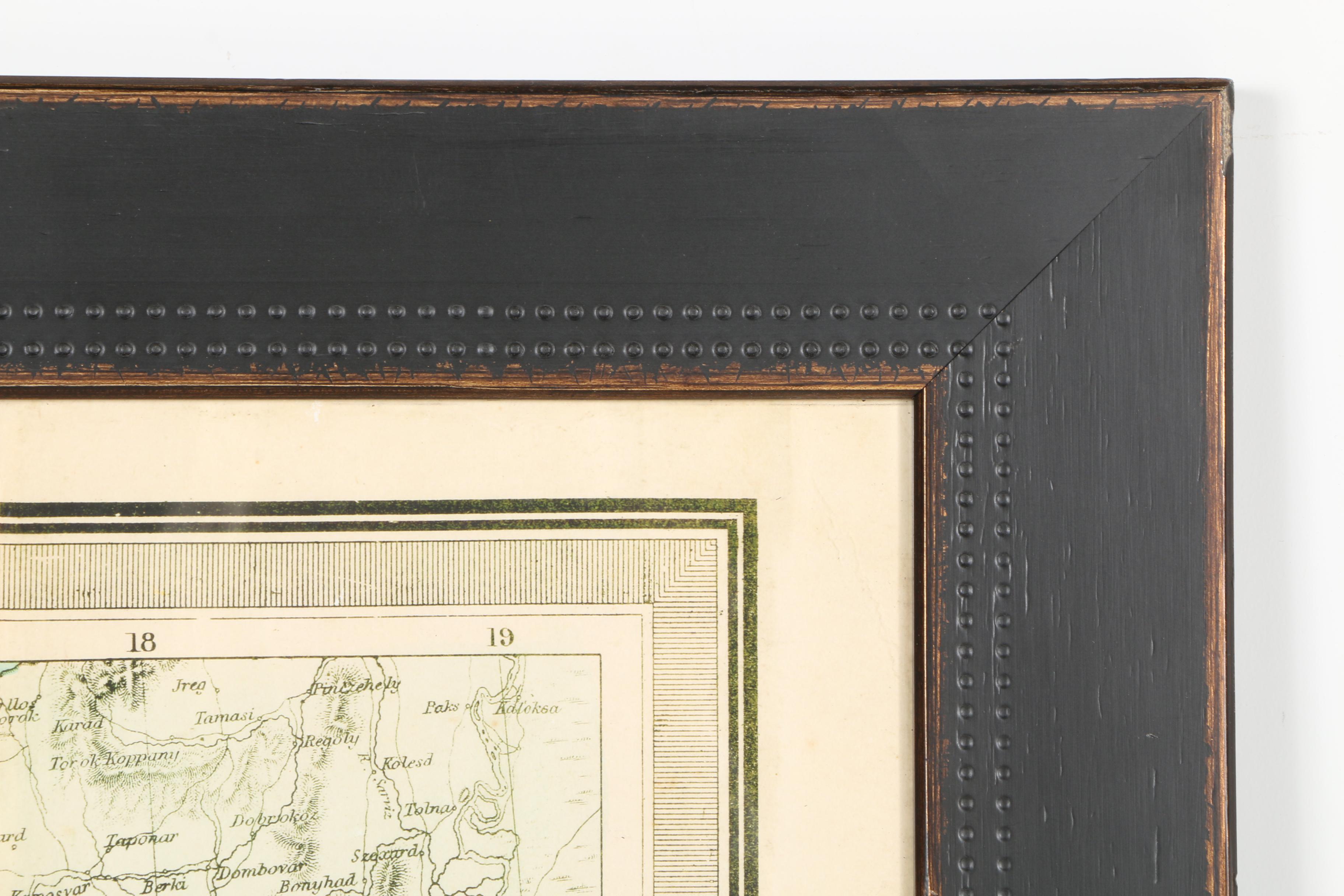 Giclee Print of "Stanford's Map of Italy 1859"