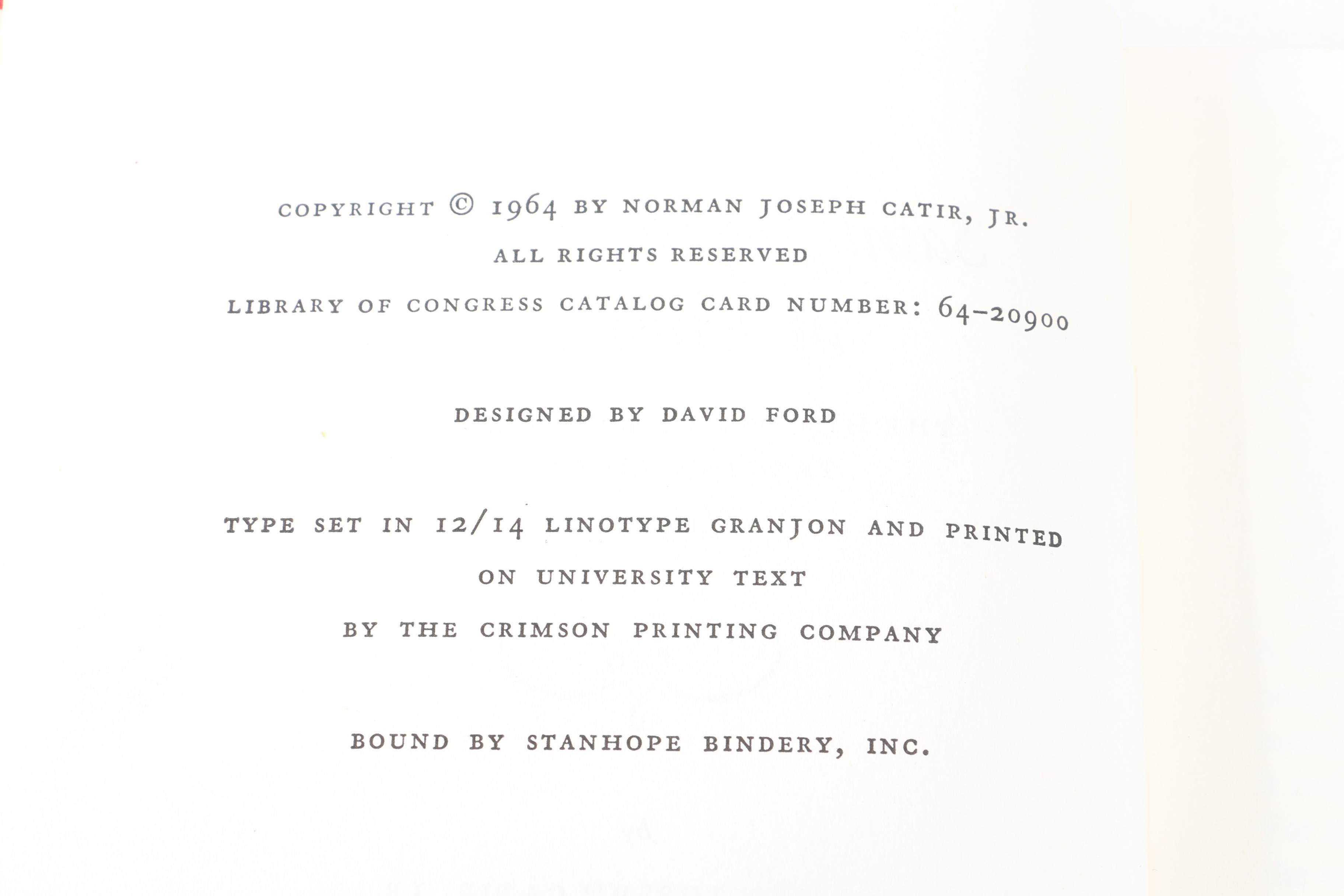 1964 "Saint Stephen's Church in Providence" by Norman Joseph Catir Jr