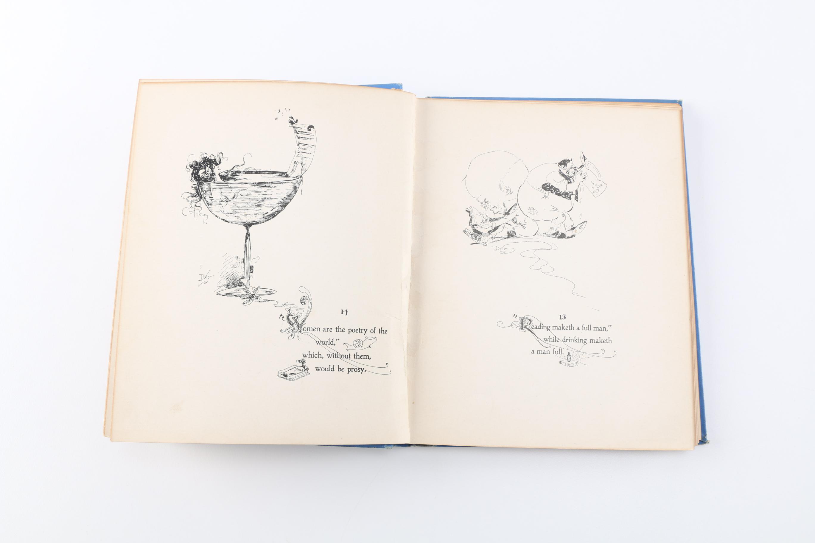 1904 First Edition "Completed Proverbs" by Lisle De Vaux Matthewman