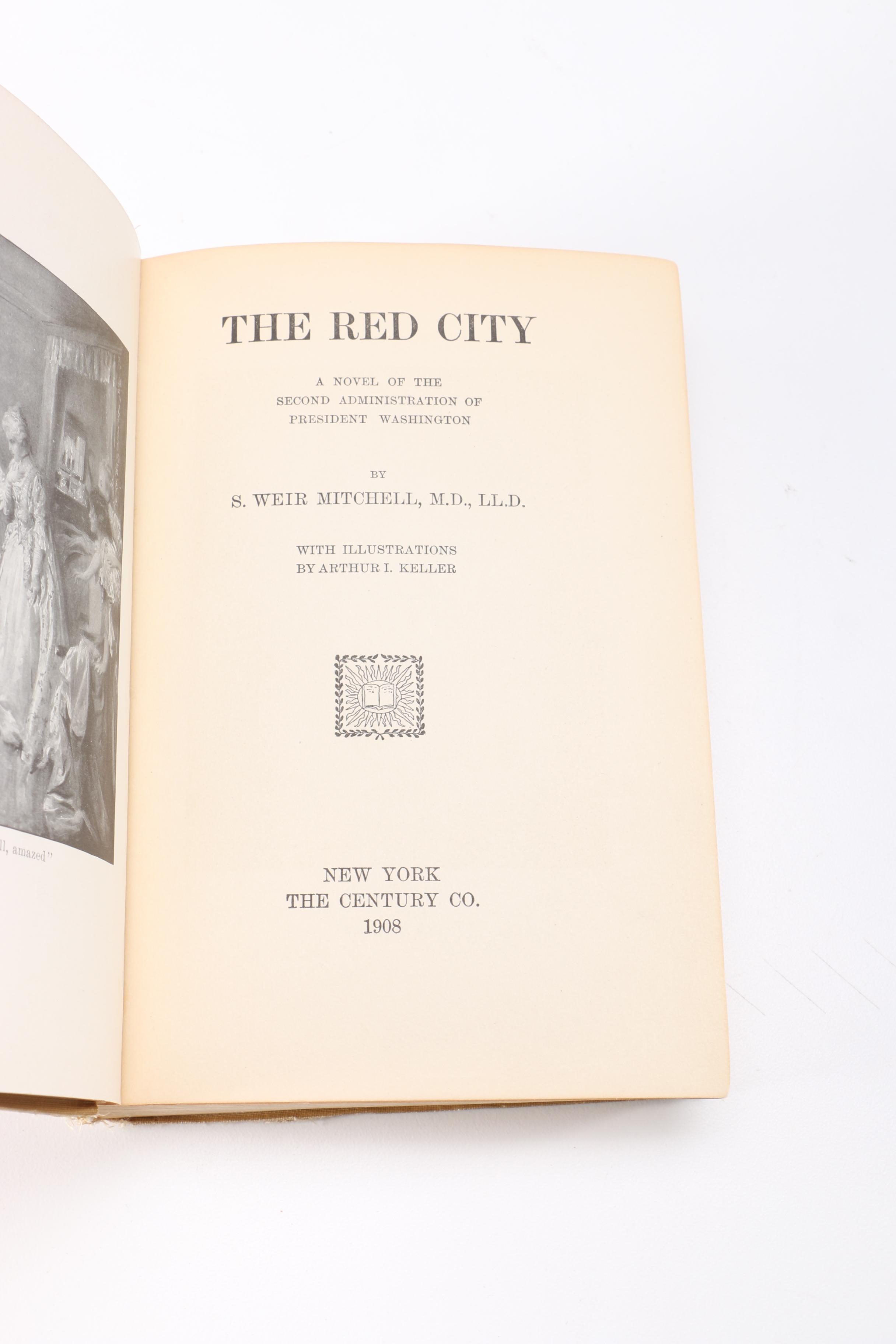 1908 "The Red City" by S. Weir Mitchell