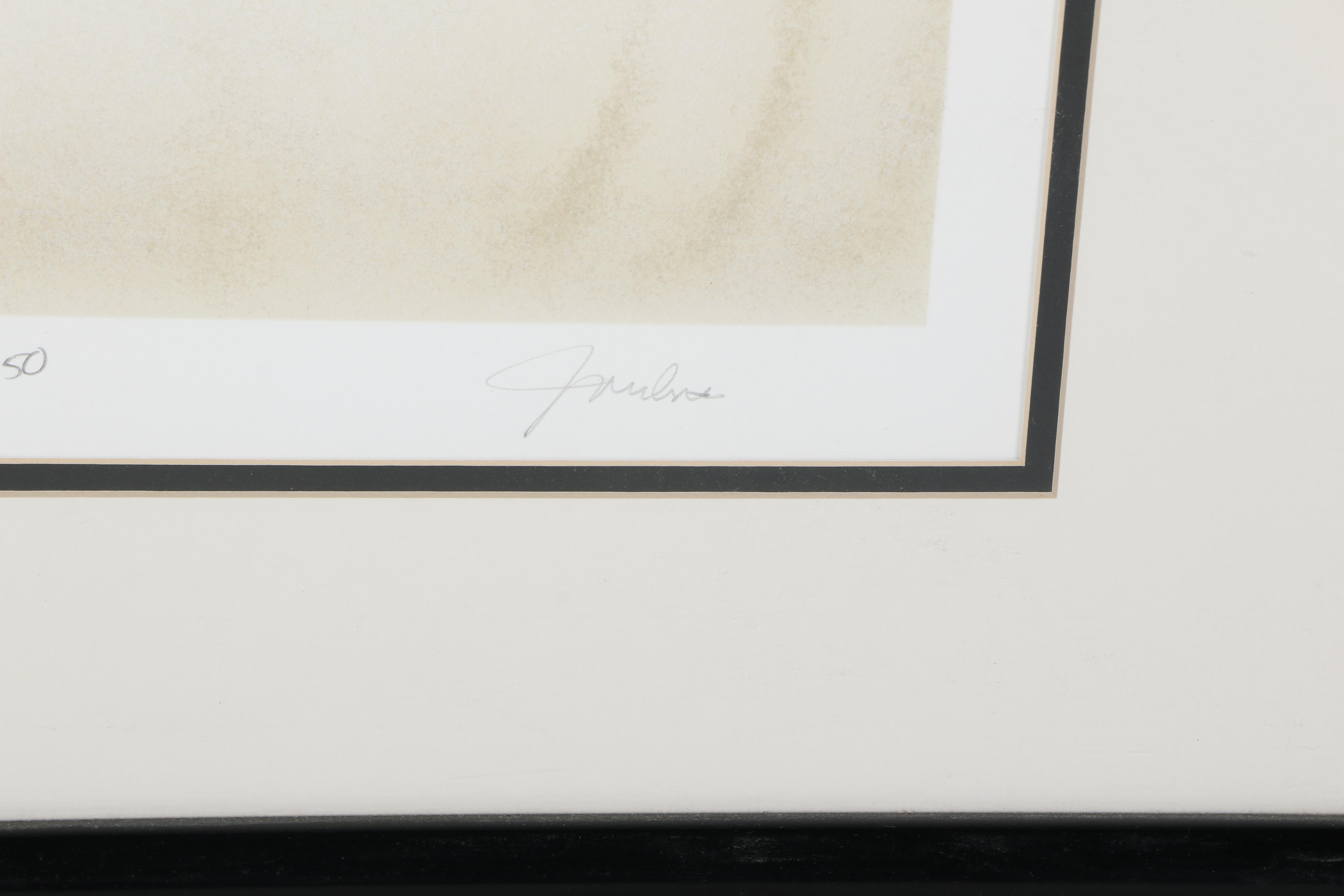 Elizabeth Jardine Limited Edition Serigraph "Orchid Song II"