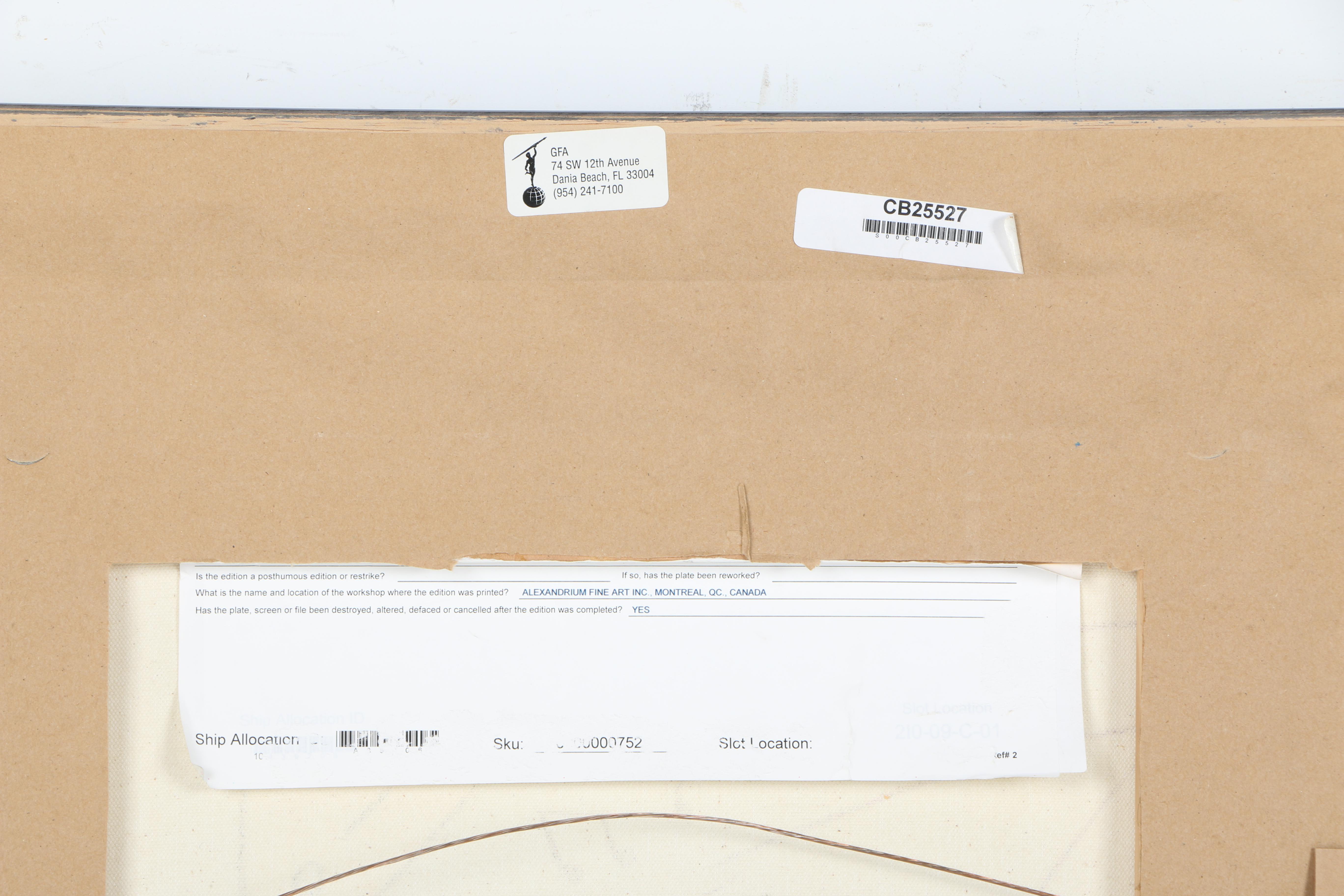 Eric Waugh Limited Edition Giclee Print of Abstract Musician