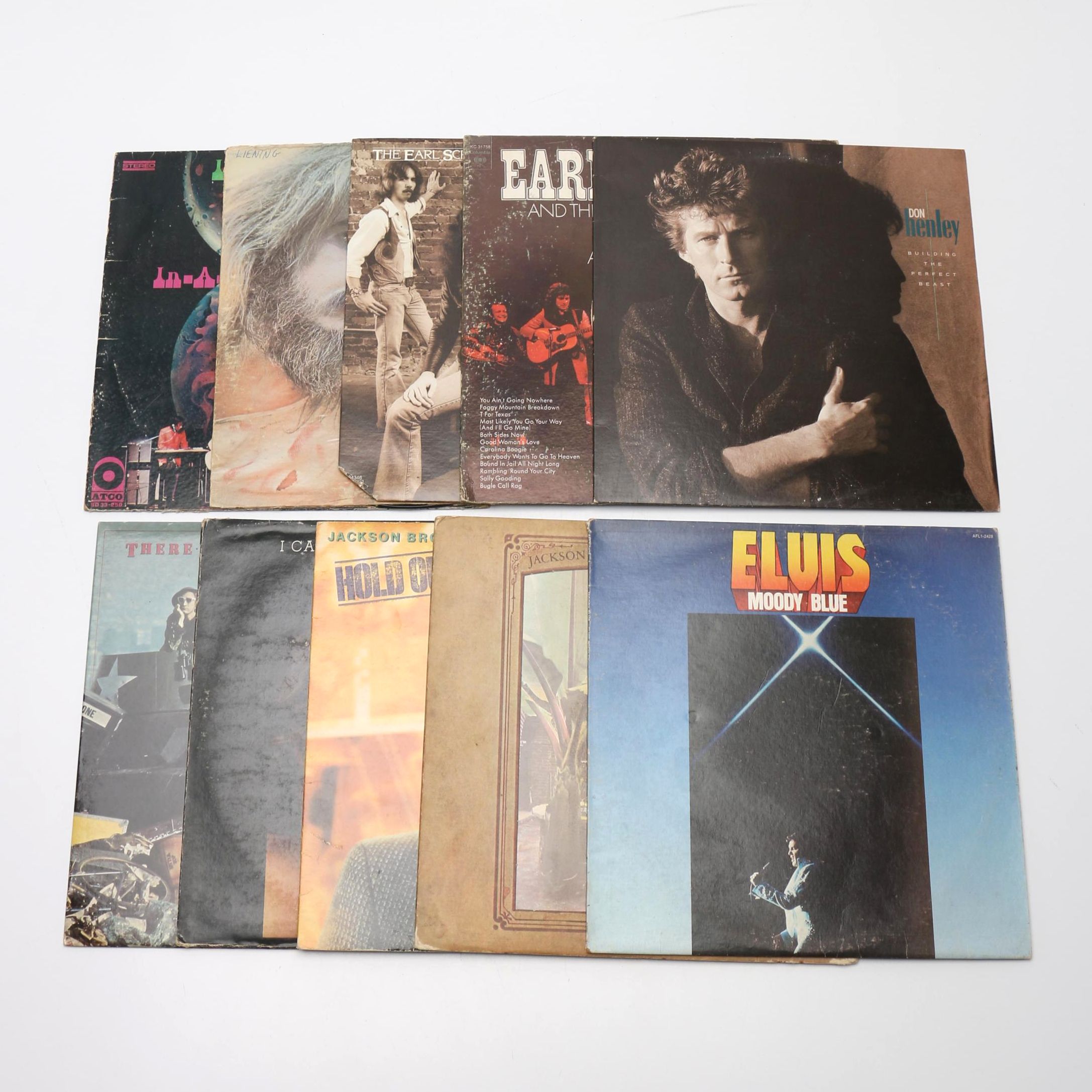 Joe Walsh, Iron Butterfly, Elvis and Other Vintage LPs