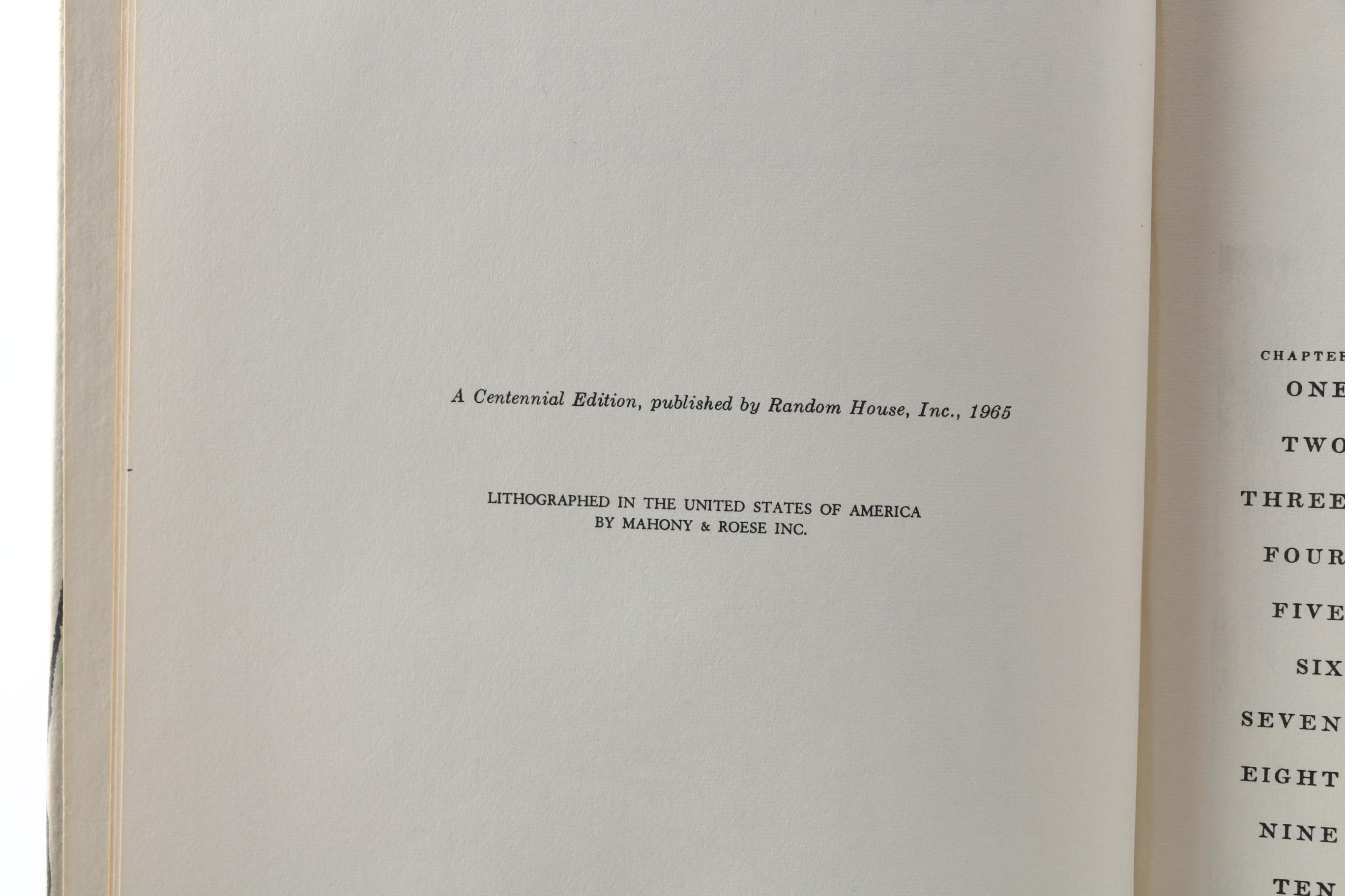 1965 "Alice's Adventure in Wonderland and Through the Looking Glass" by Lewis Carroll