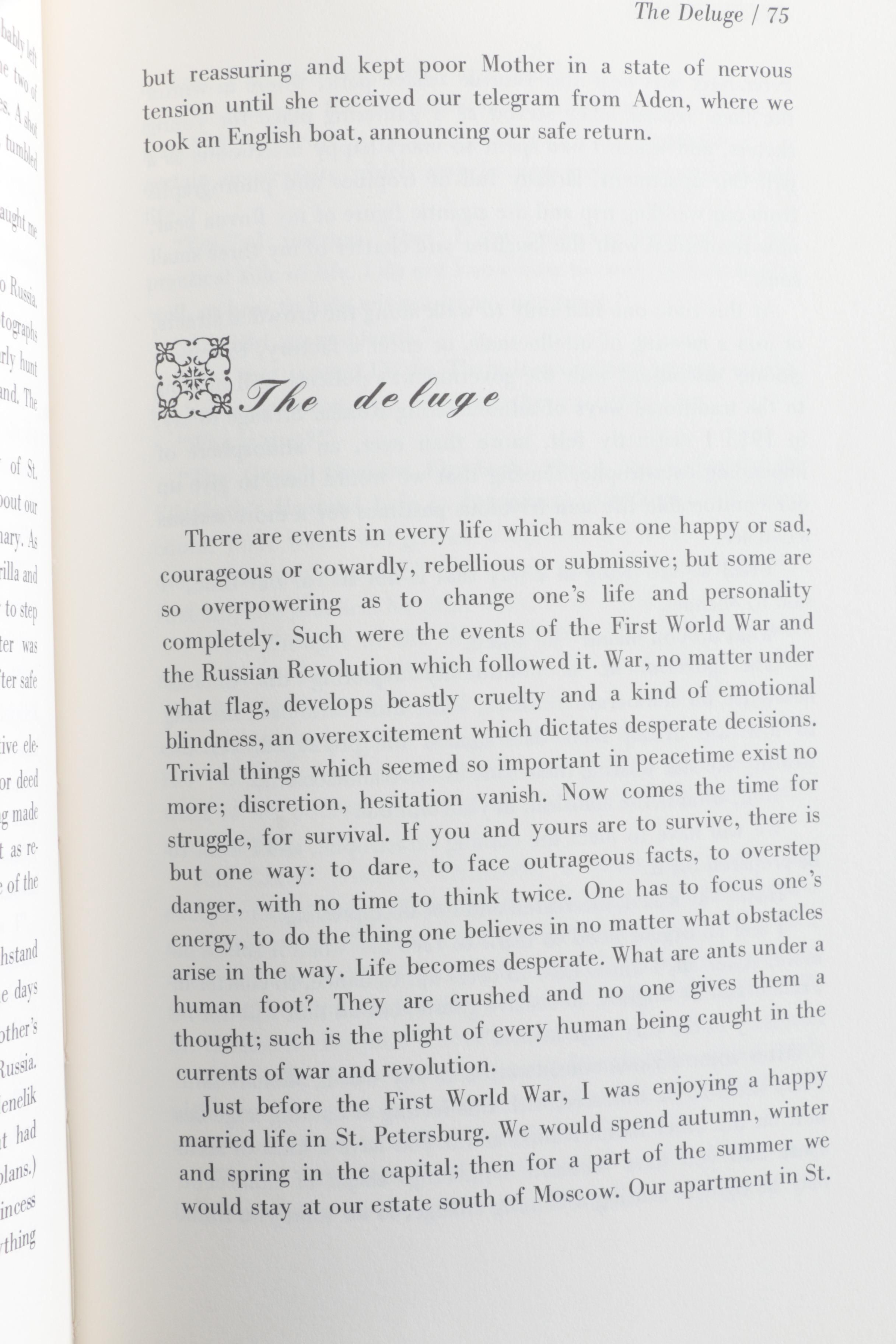 First Edition "From Stolnoy to Spartanburg" by Marie Gagarine