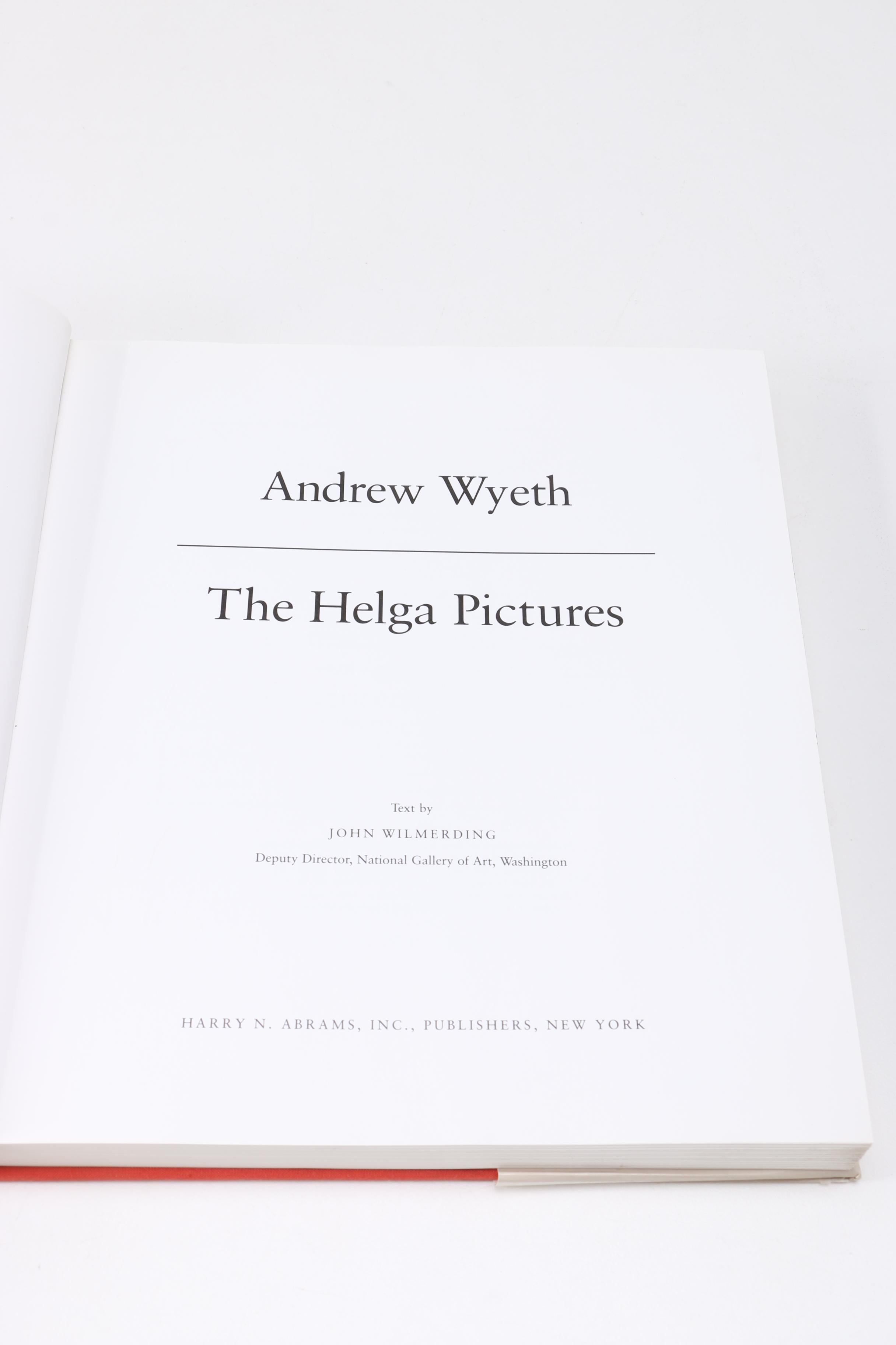 1987 "Andrew Wyeth: the Helga Pictures" Art Book