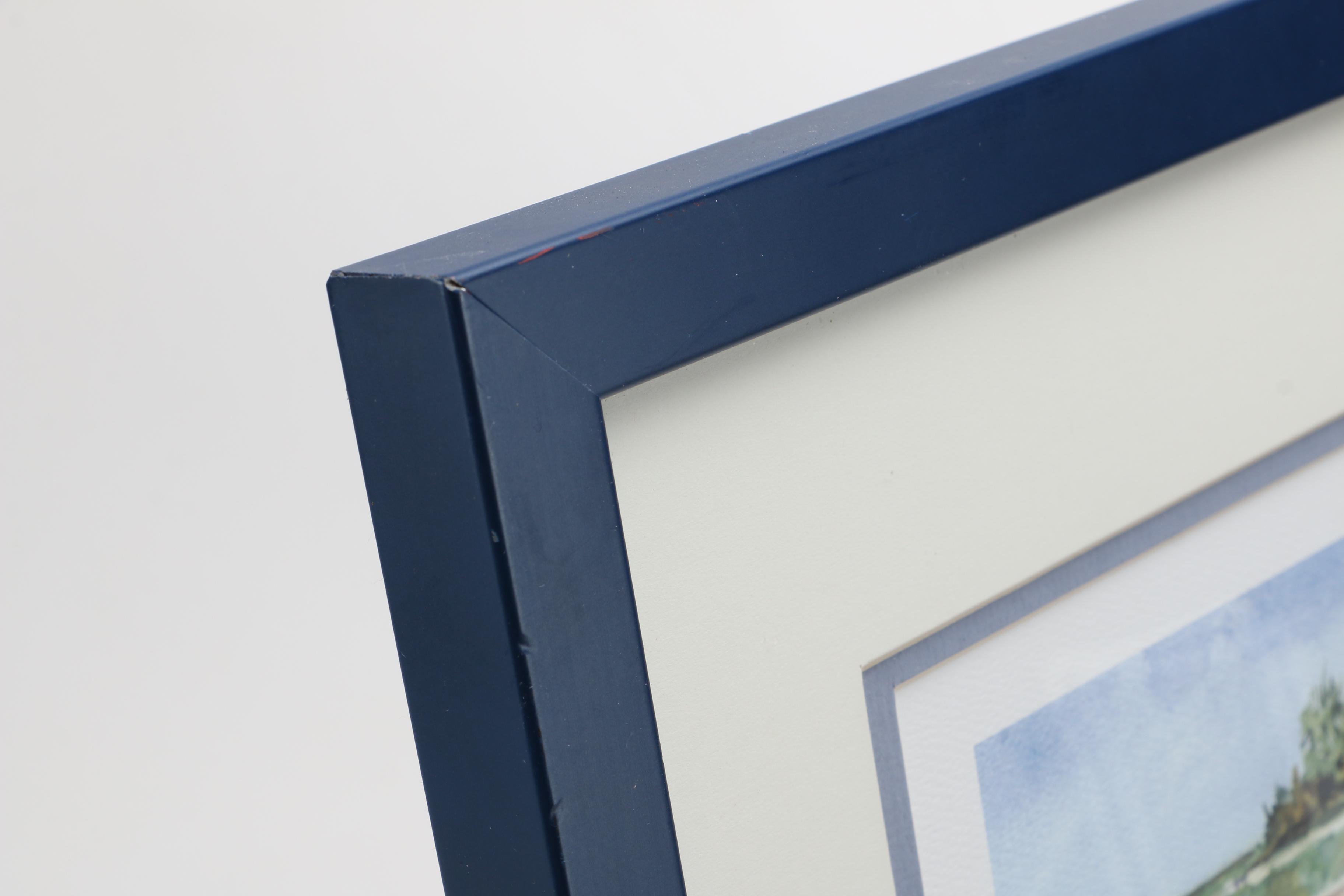 Carole Holding Offset Lithograph "The Red Hat, Bermuda"