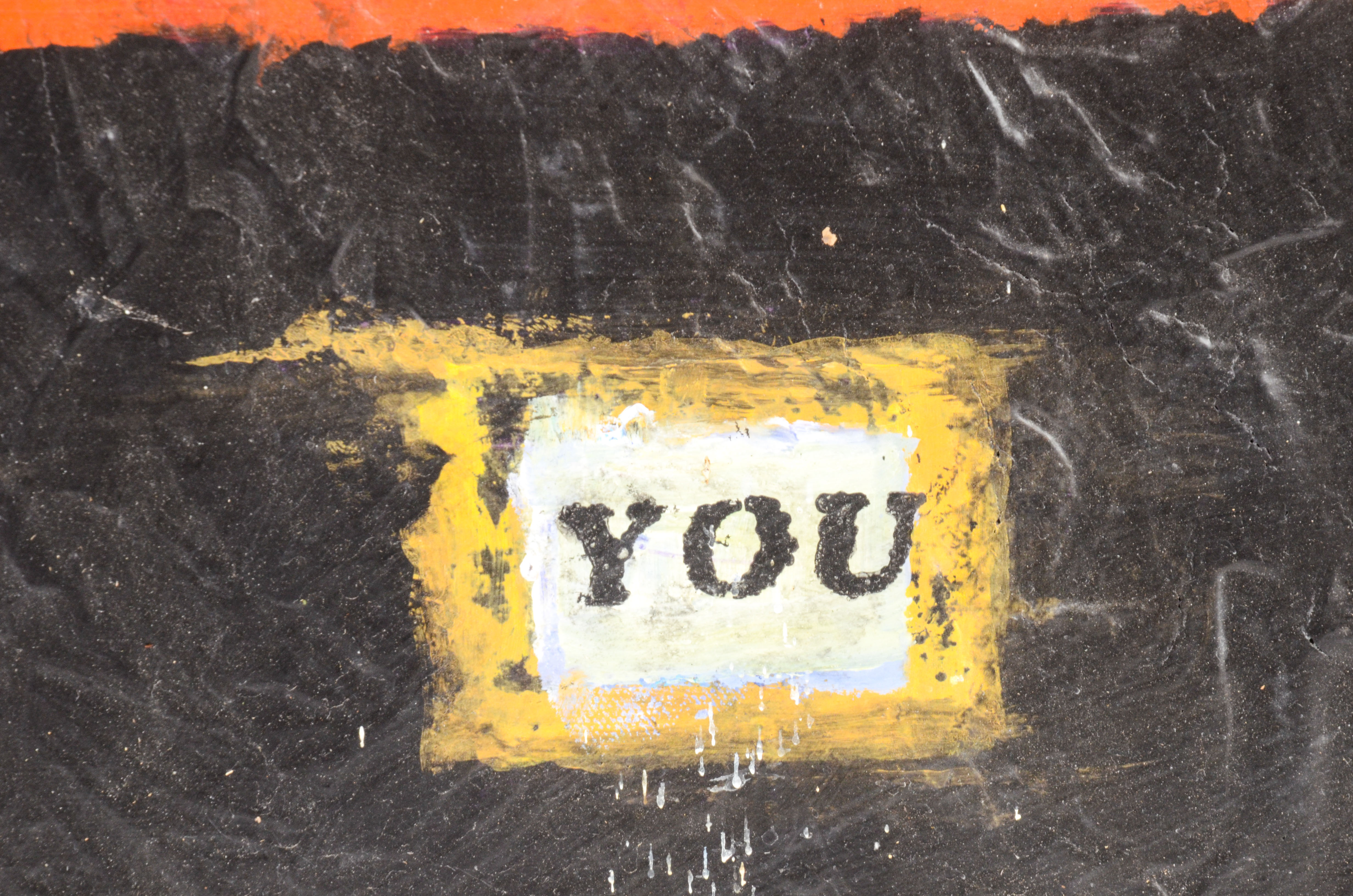 Julie Inman Acrylic Painting "Olive You"