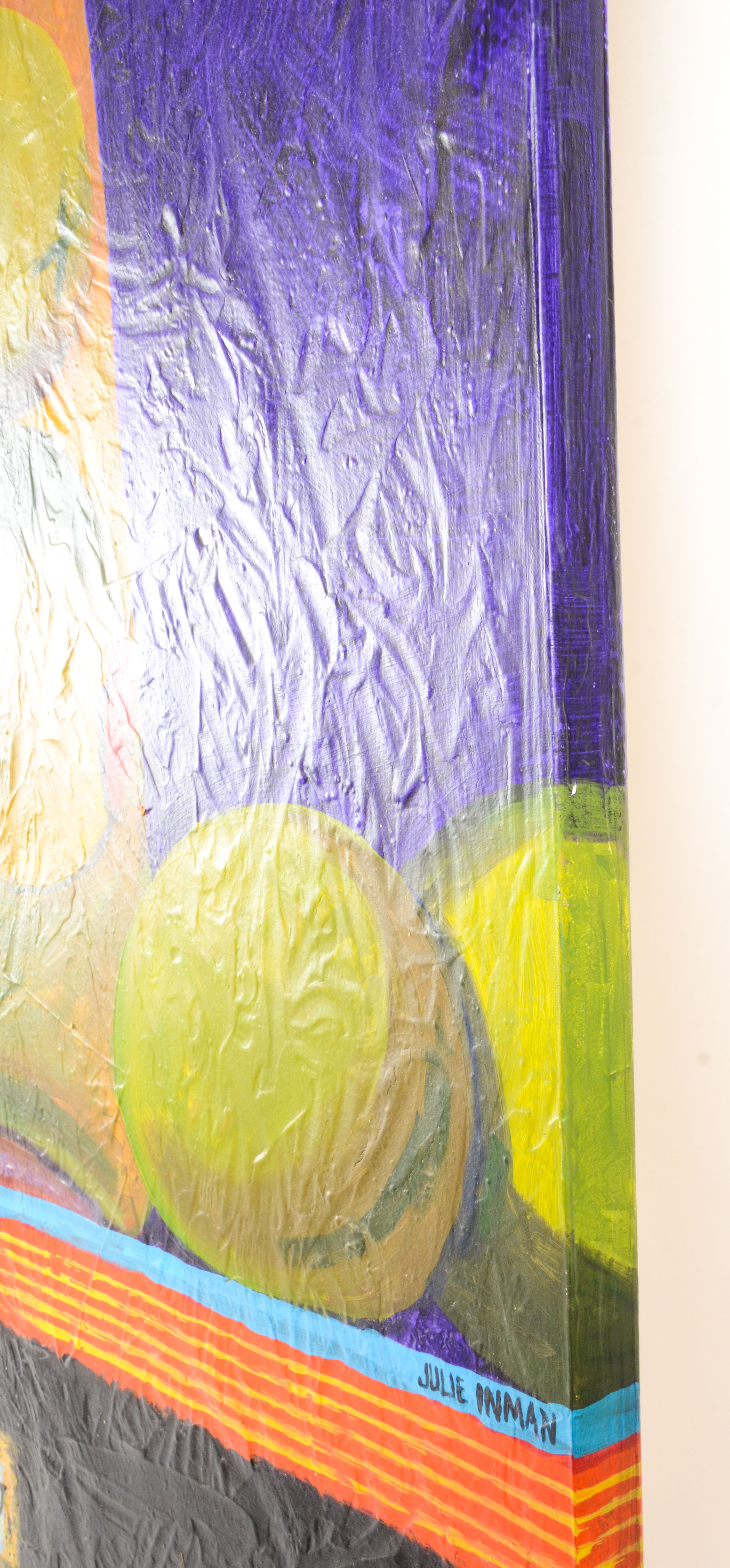 Julie Inman Acrylic Painting "Olive You"