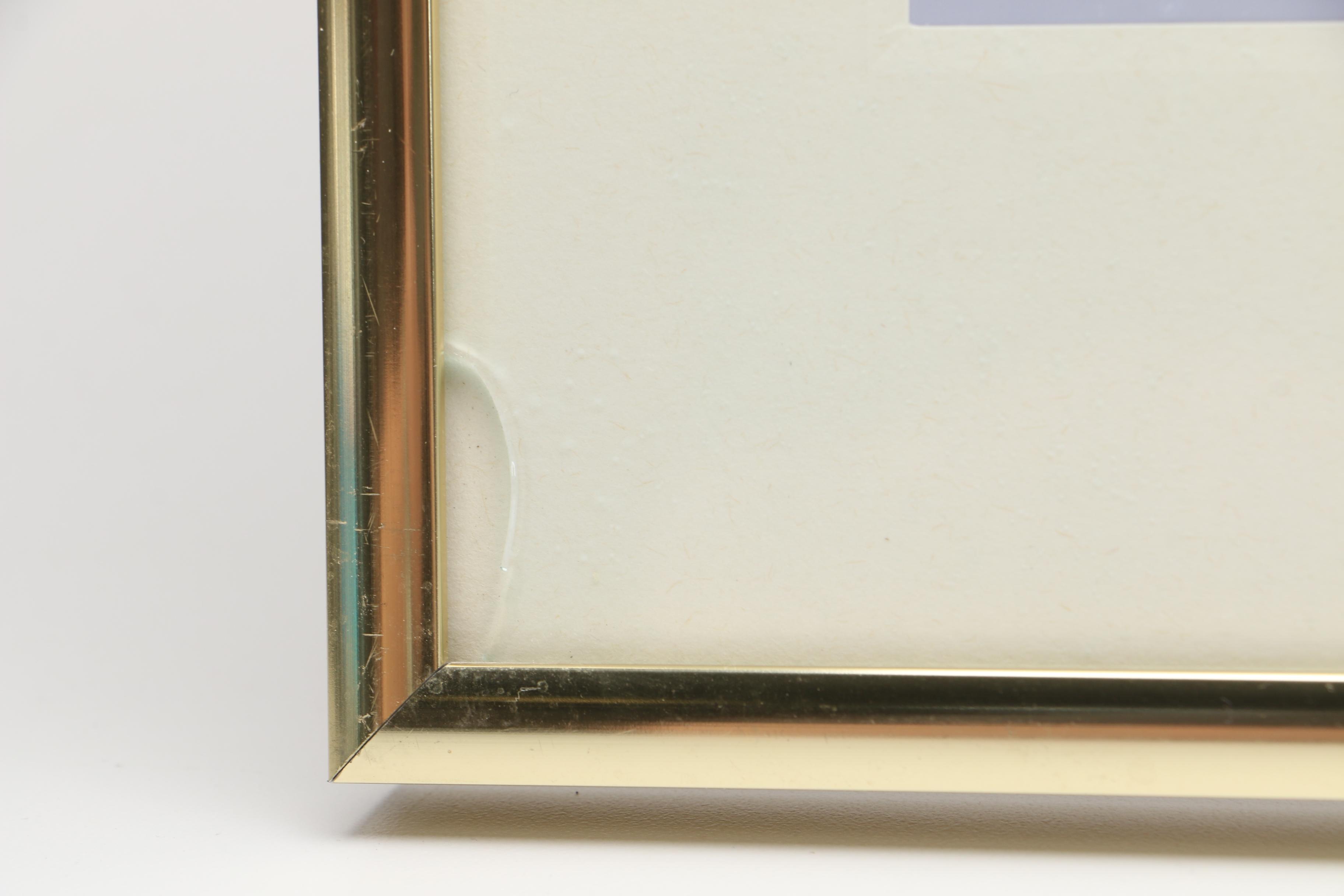 Disney Commemorative Offset Lithograph of a Scene from "Aladdin"