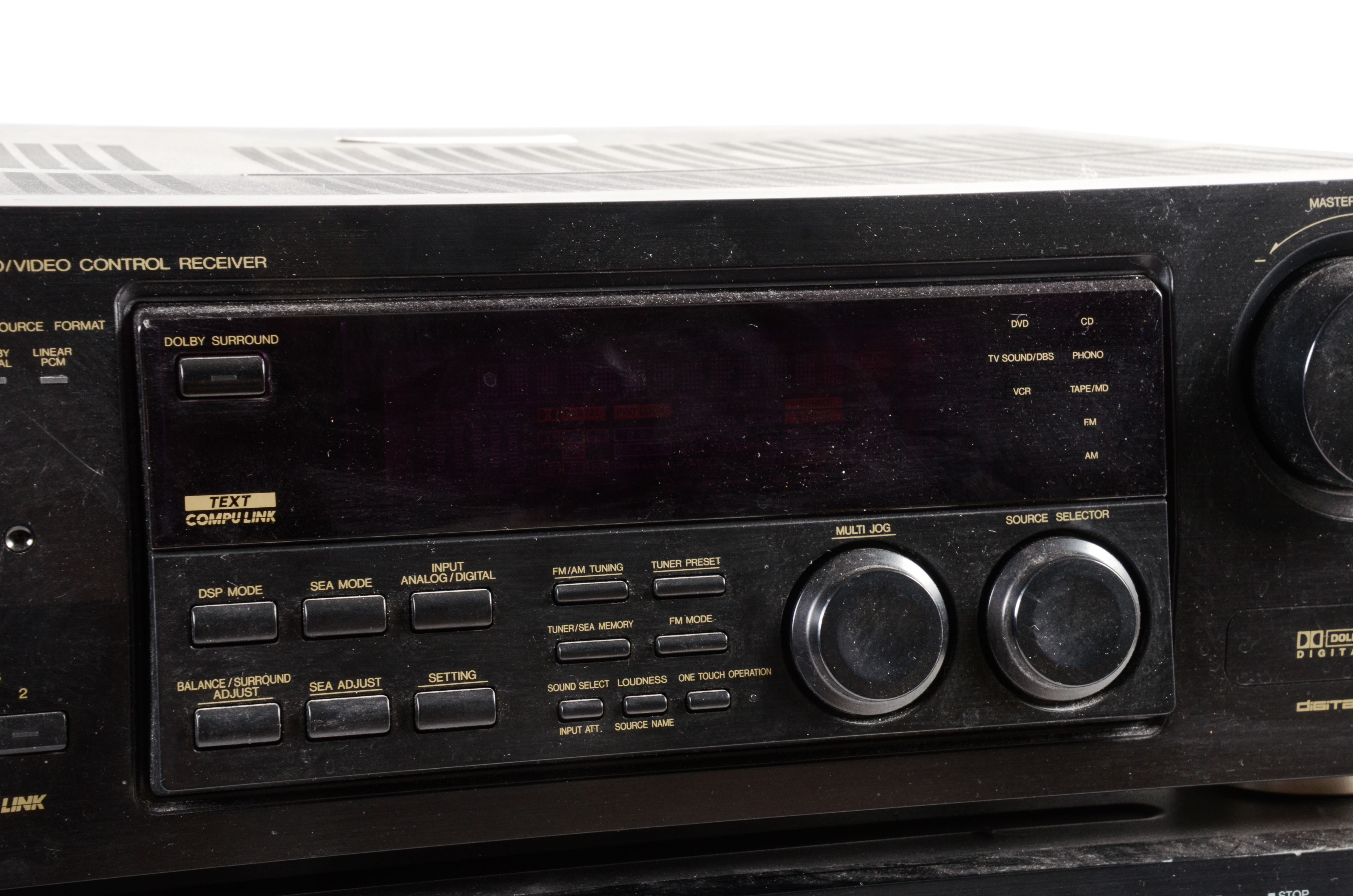 JVC A/V Receiver and Onkyo DVD Player