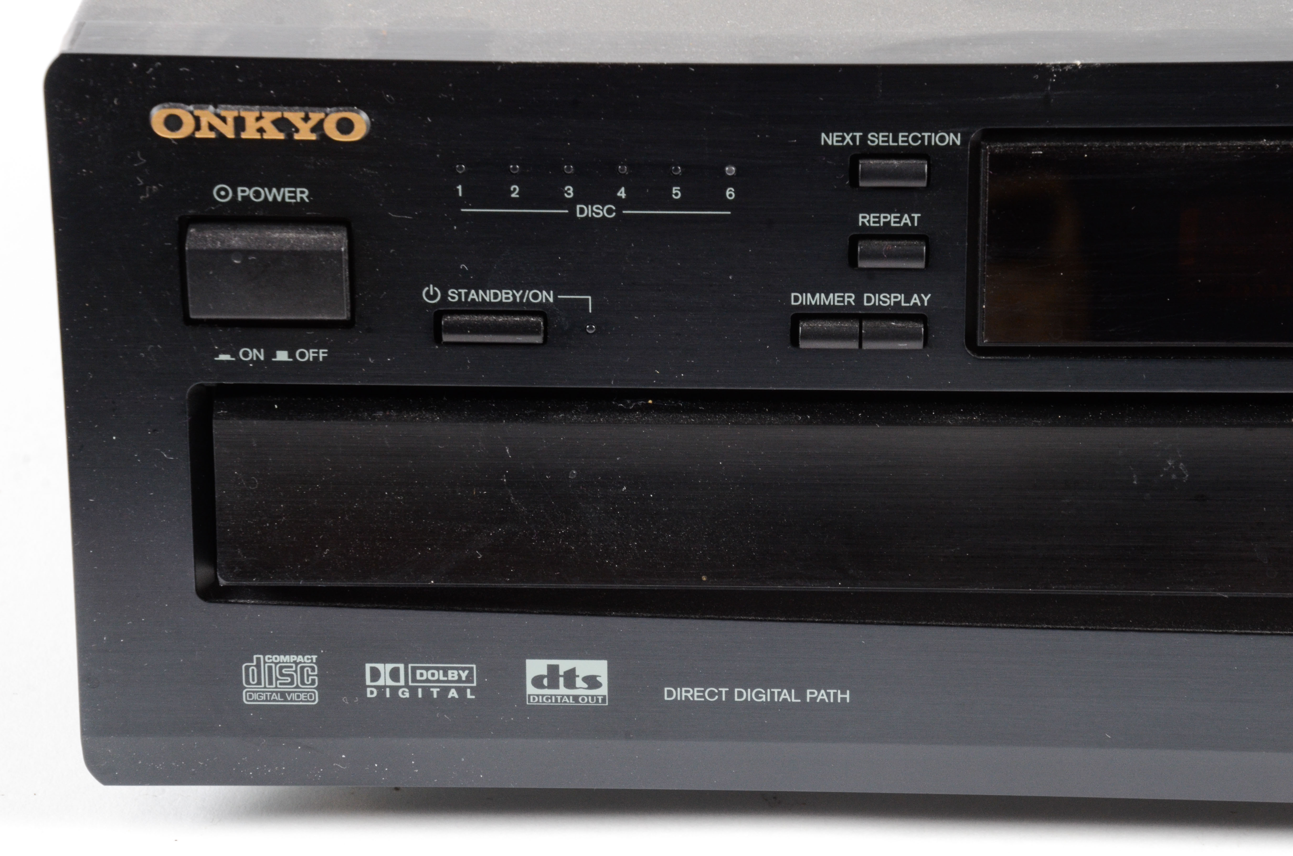 JVC A/V Receiver and Onkyo DVD Player