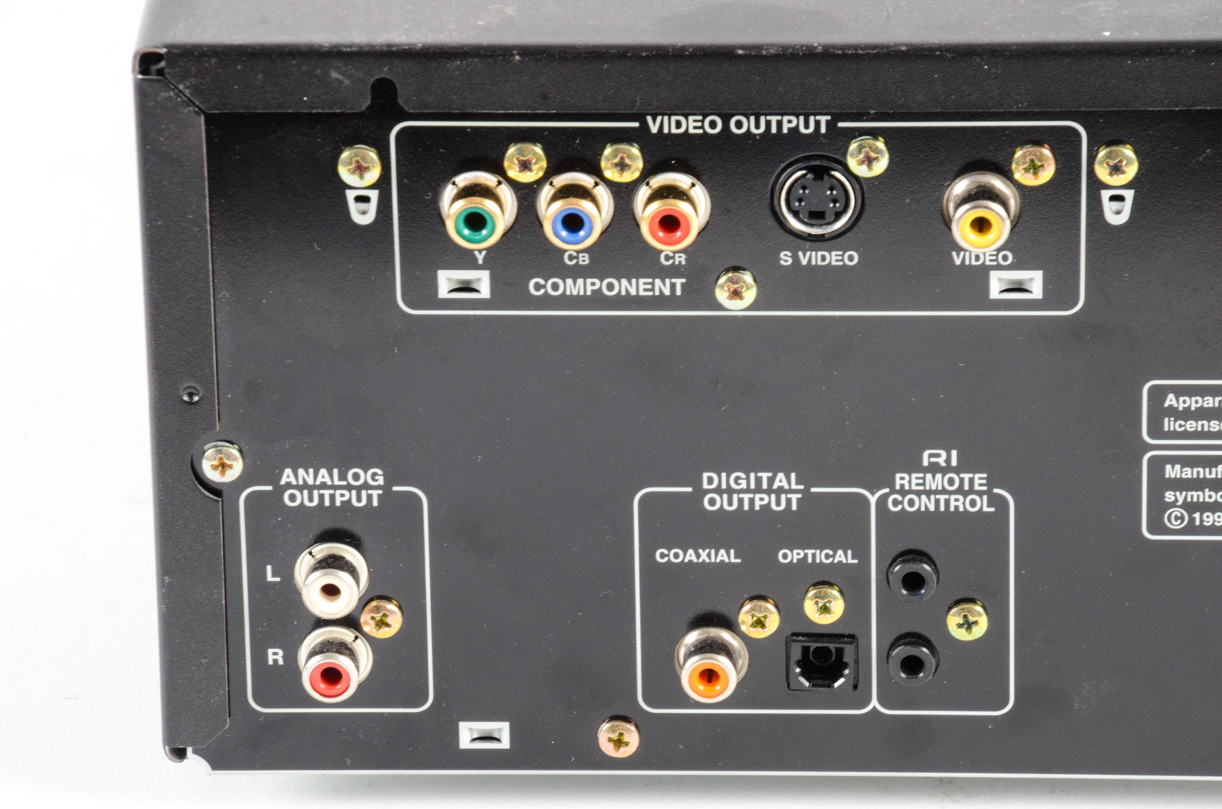 JVC A/V Receiver and Onkyo DVD Player