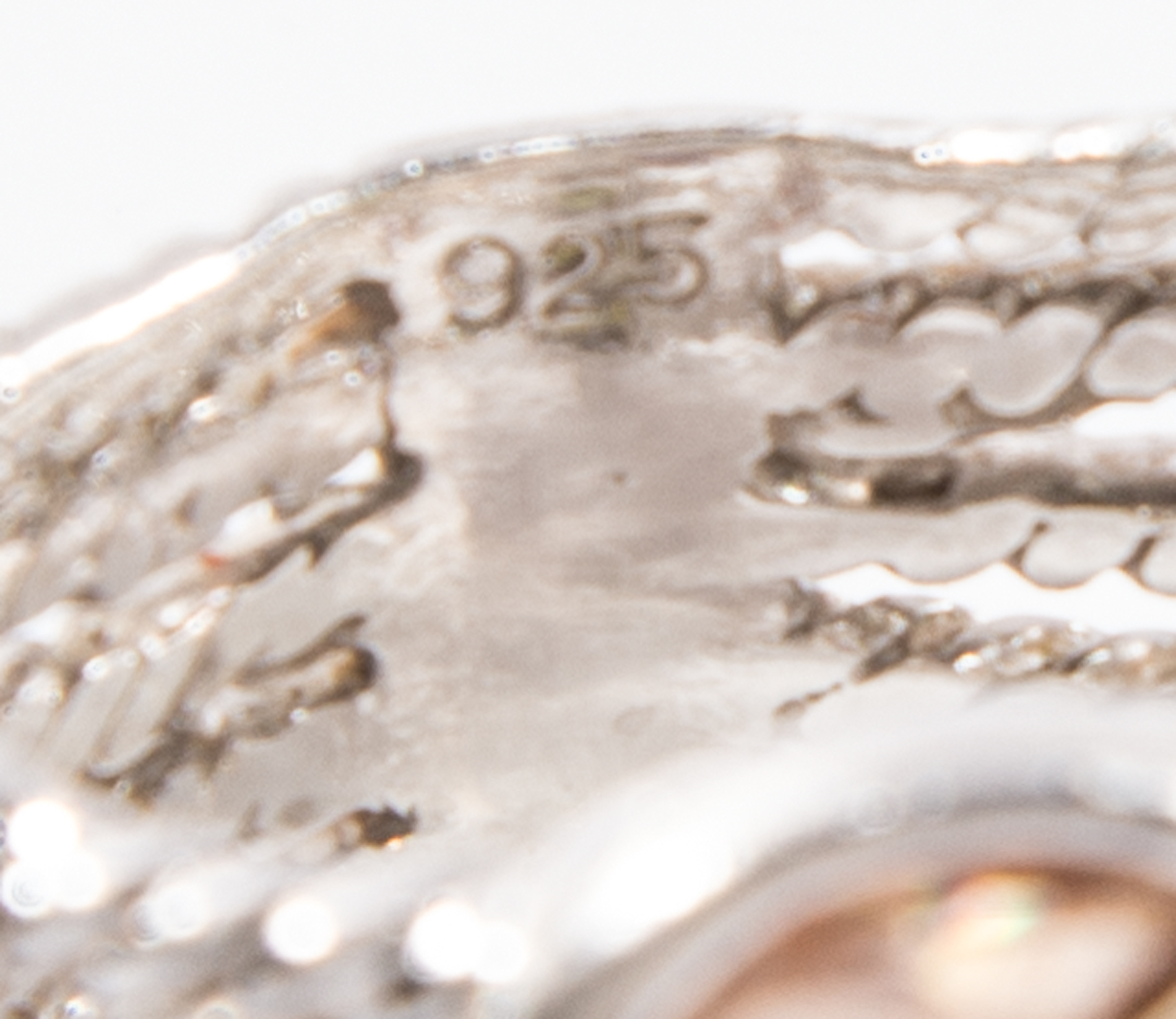 Sterling Silver Five-Row Amethyst, Citrine, Lemon Quartz, and Garnet Ring