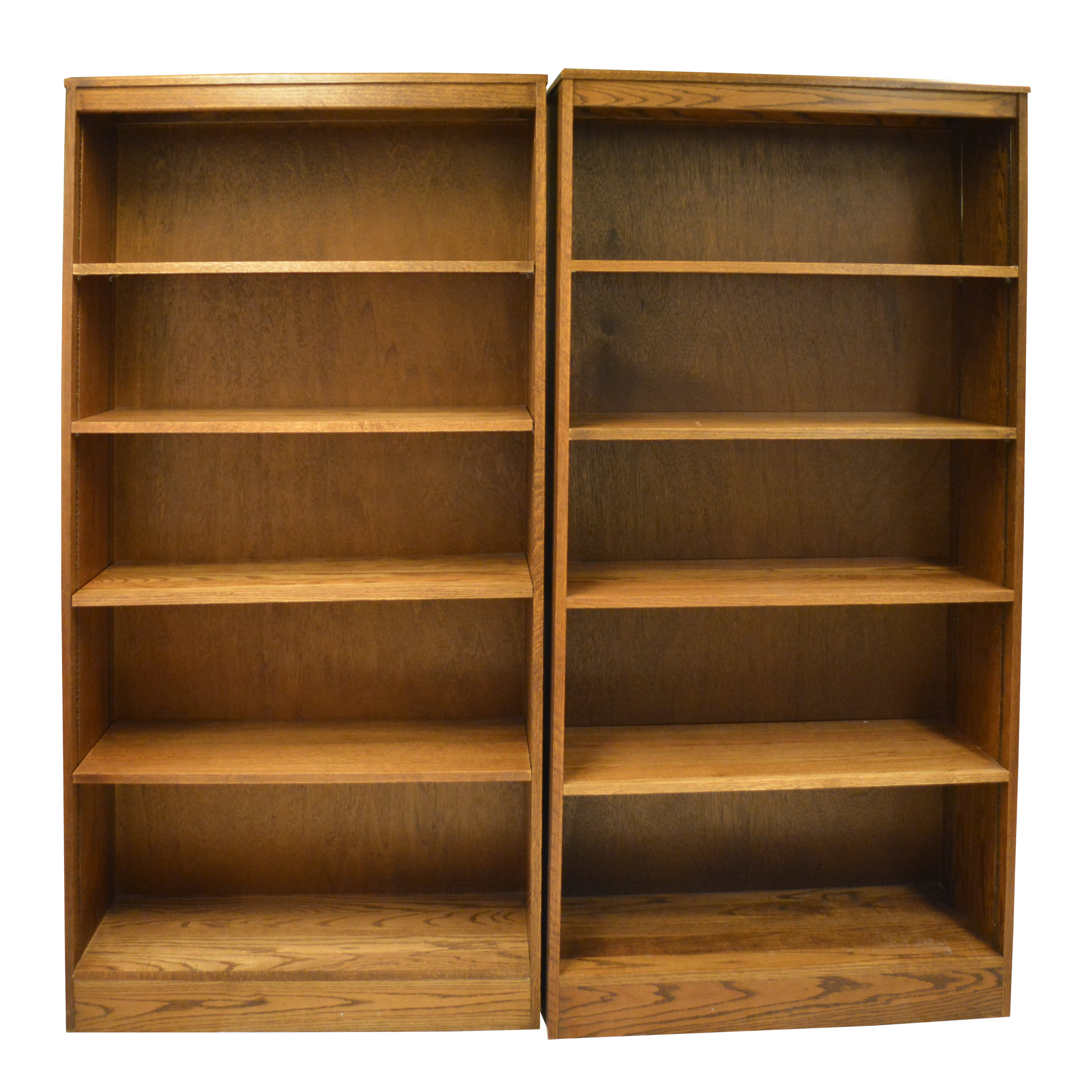 Five-Shelf Bookcases