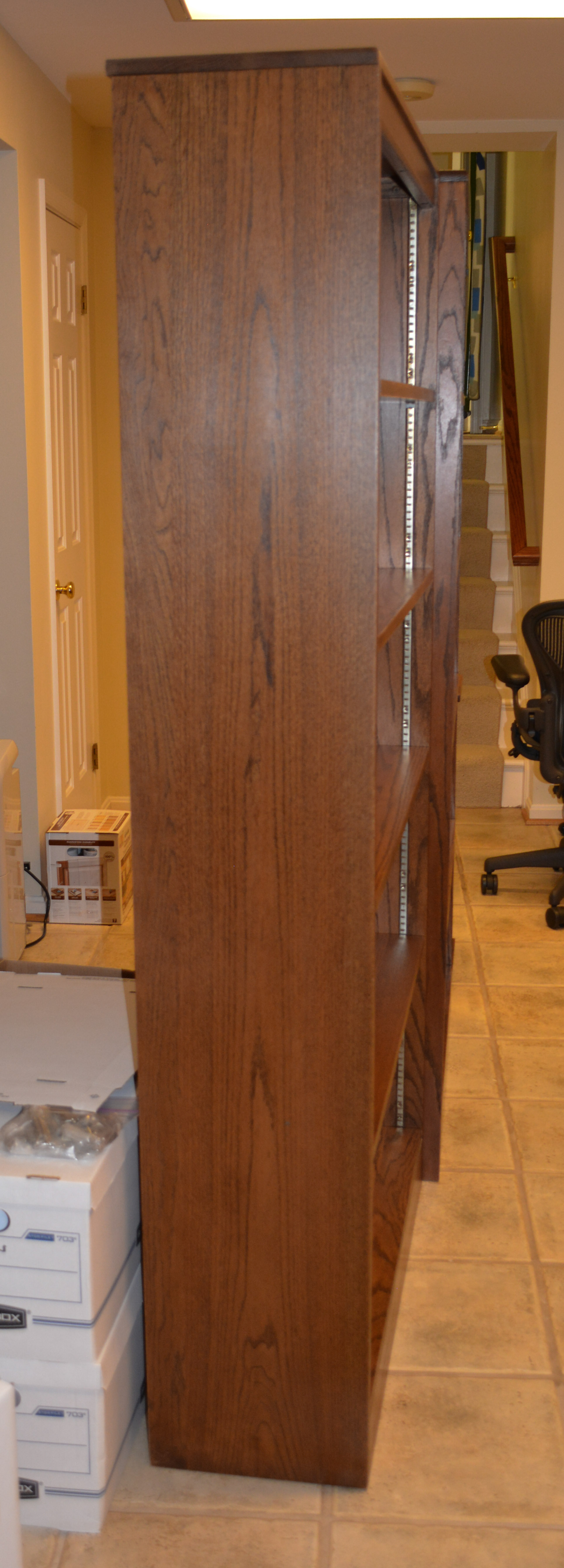 Five-Shelf Bookcases