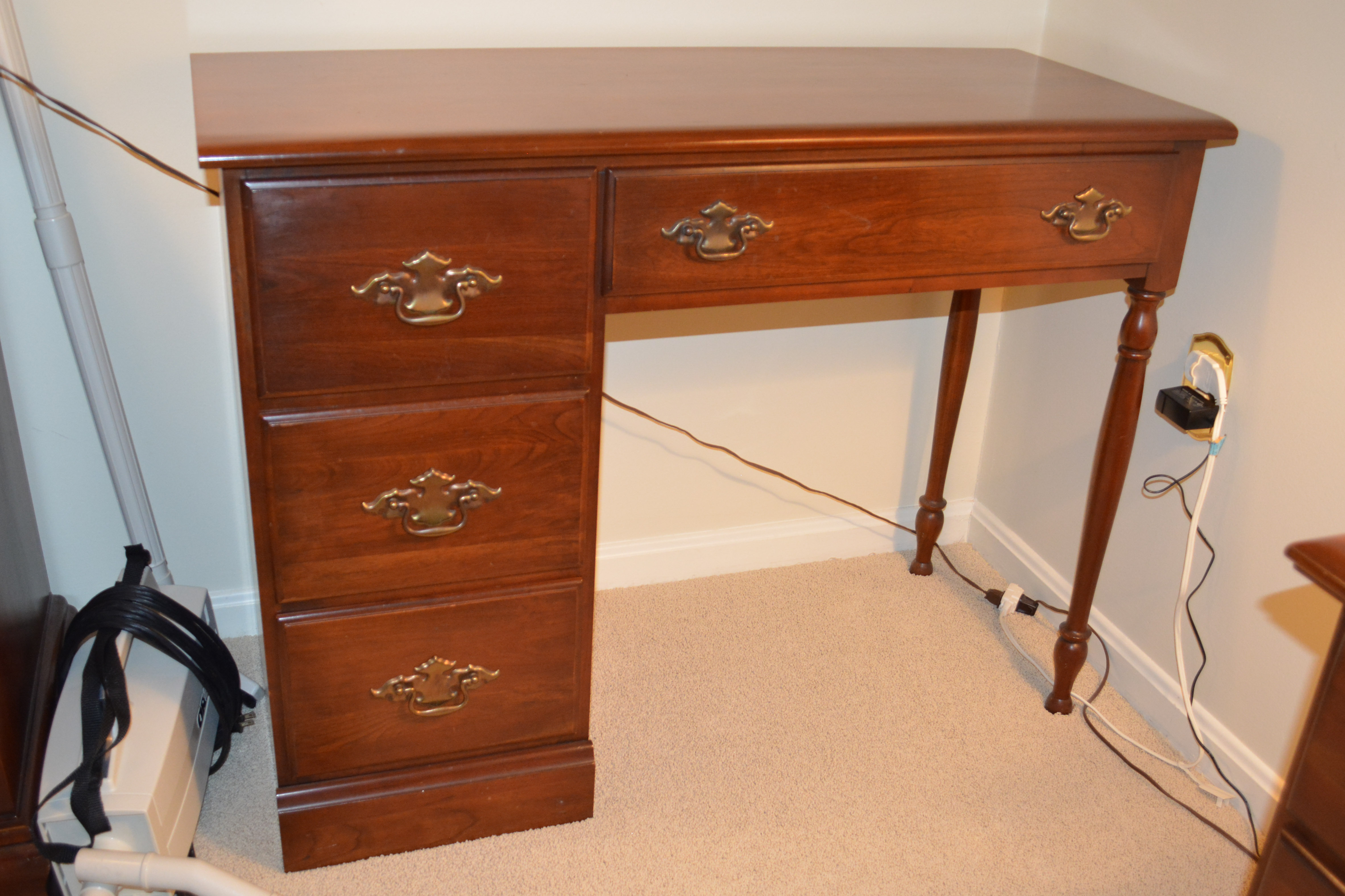 "Cherry House" Writing Desk With Chair by Young-Hinkle