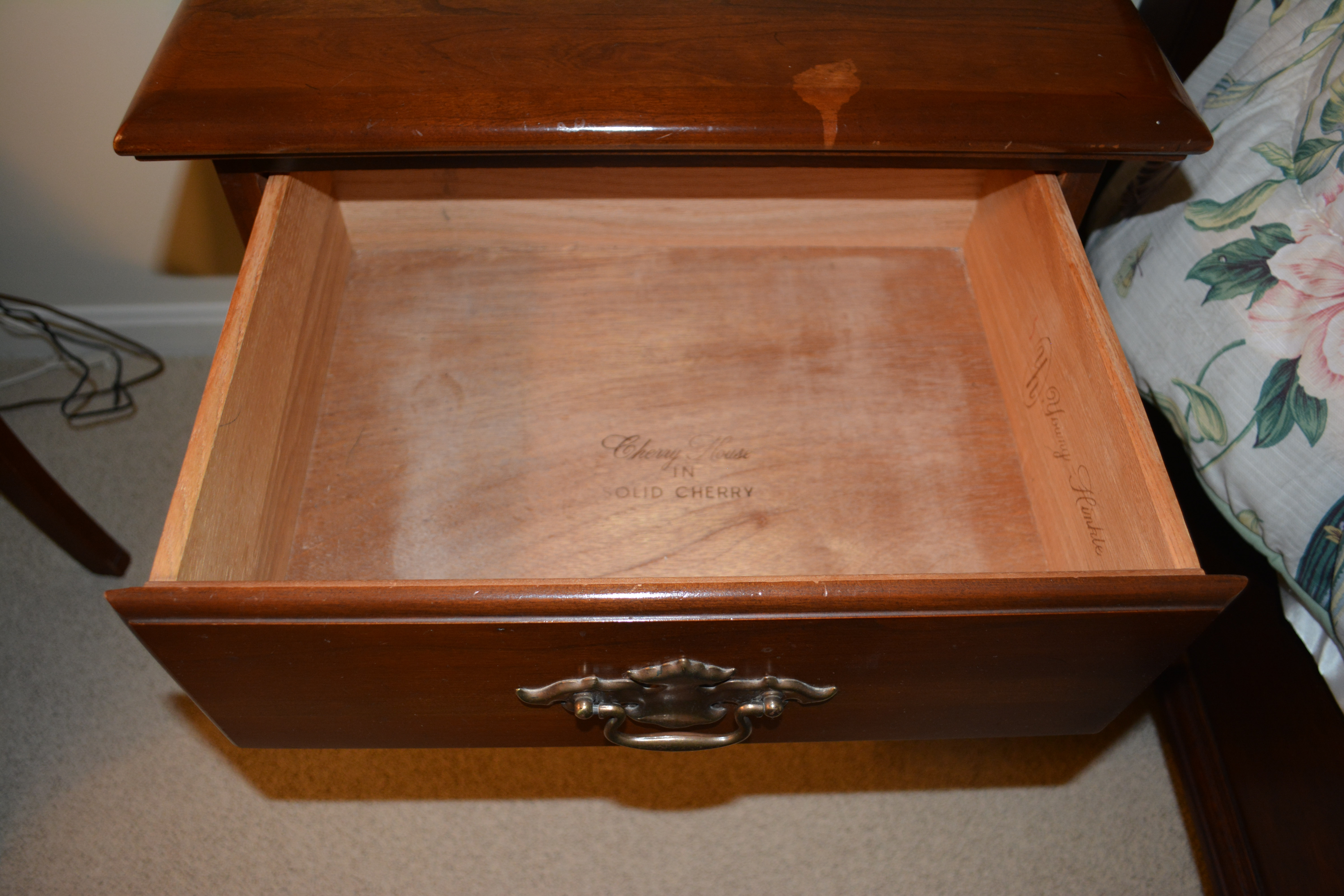 "Cherry House" Nightstand by Young-Hinkle