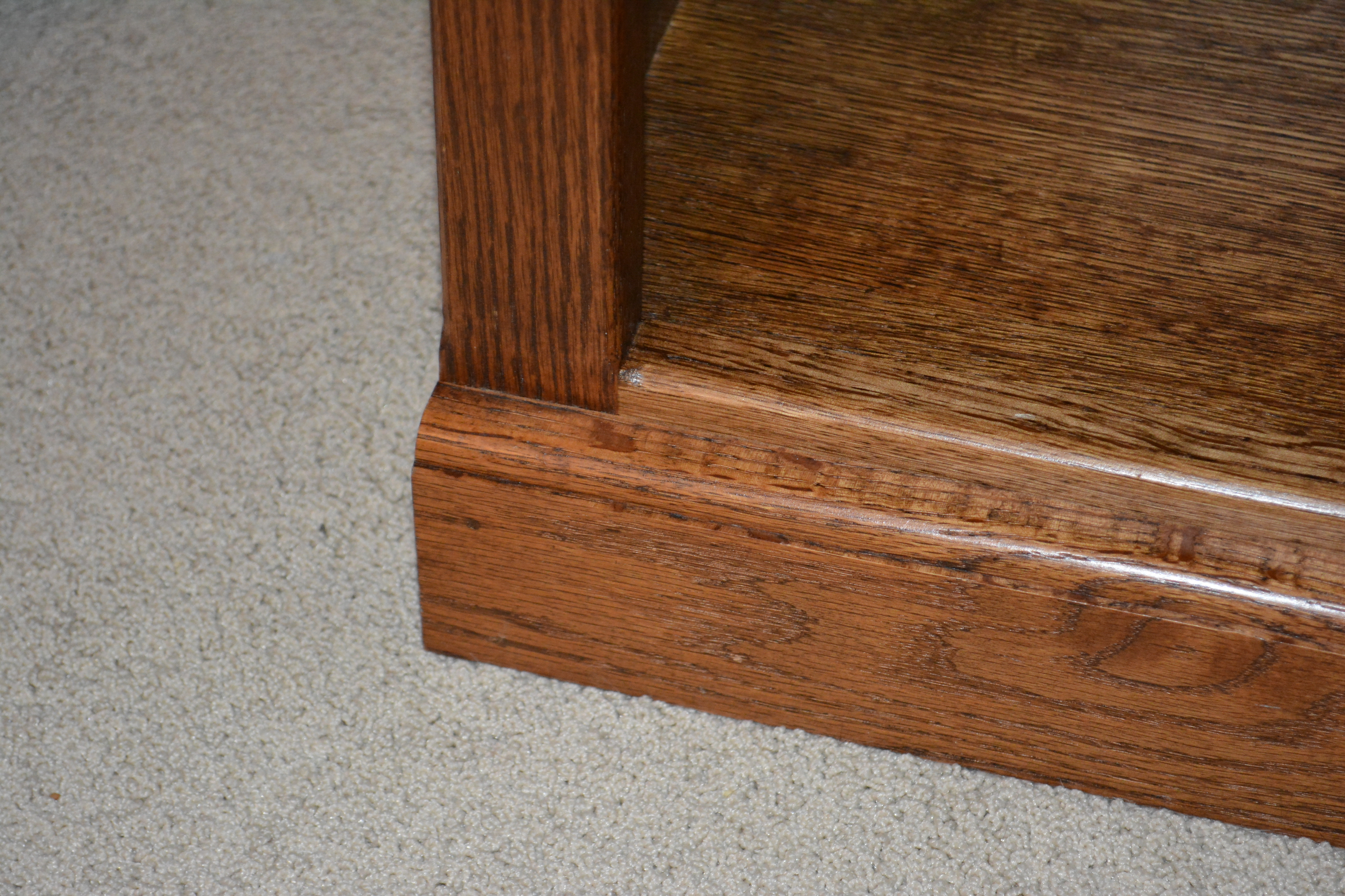 Contemporary Two-Shelf Bookcases