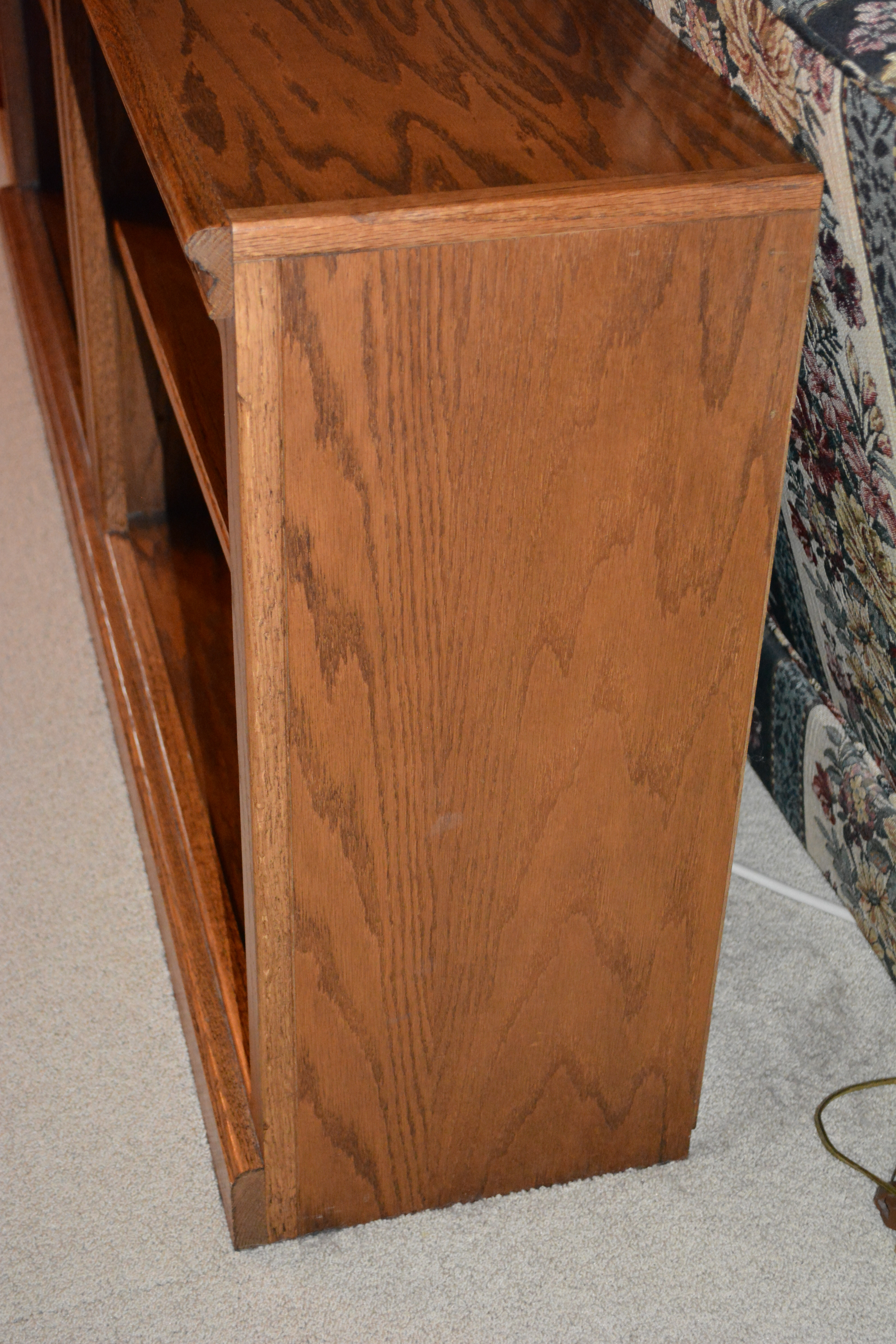 Contemporary Two-Shelf Bookcases