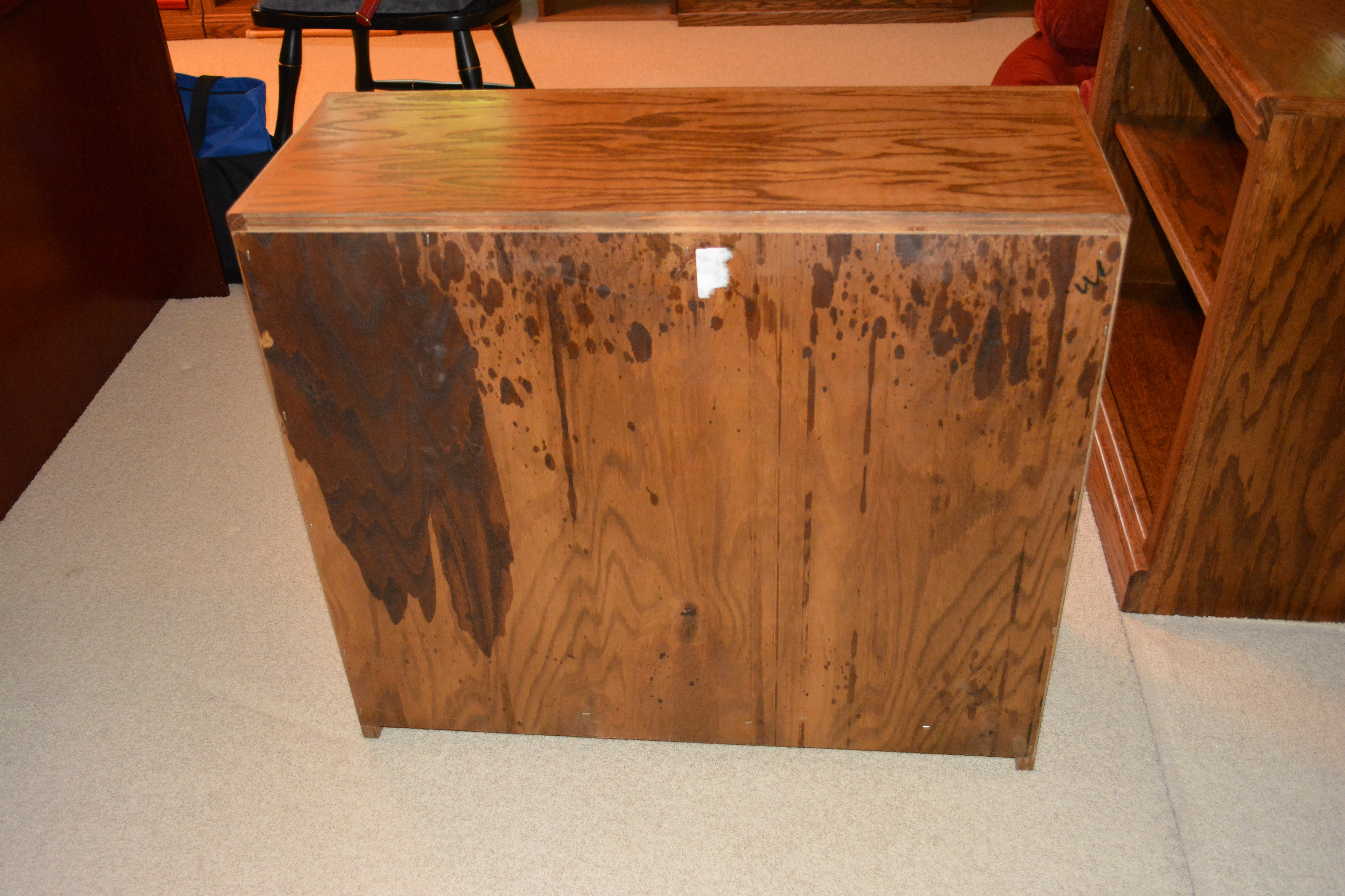 Contemporary Two-Shelf Bookcases