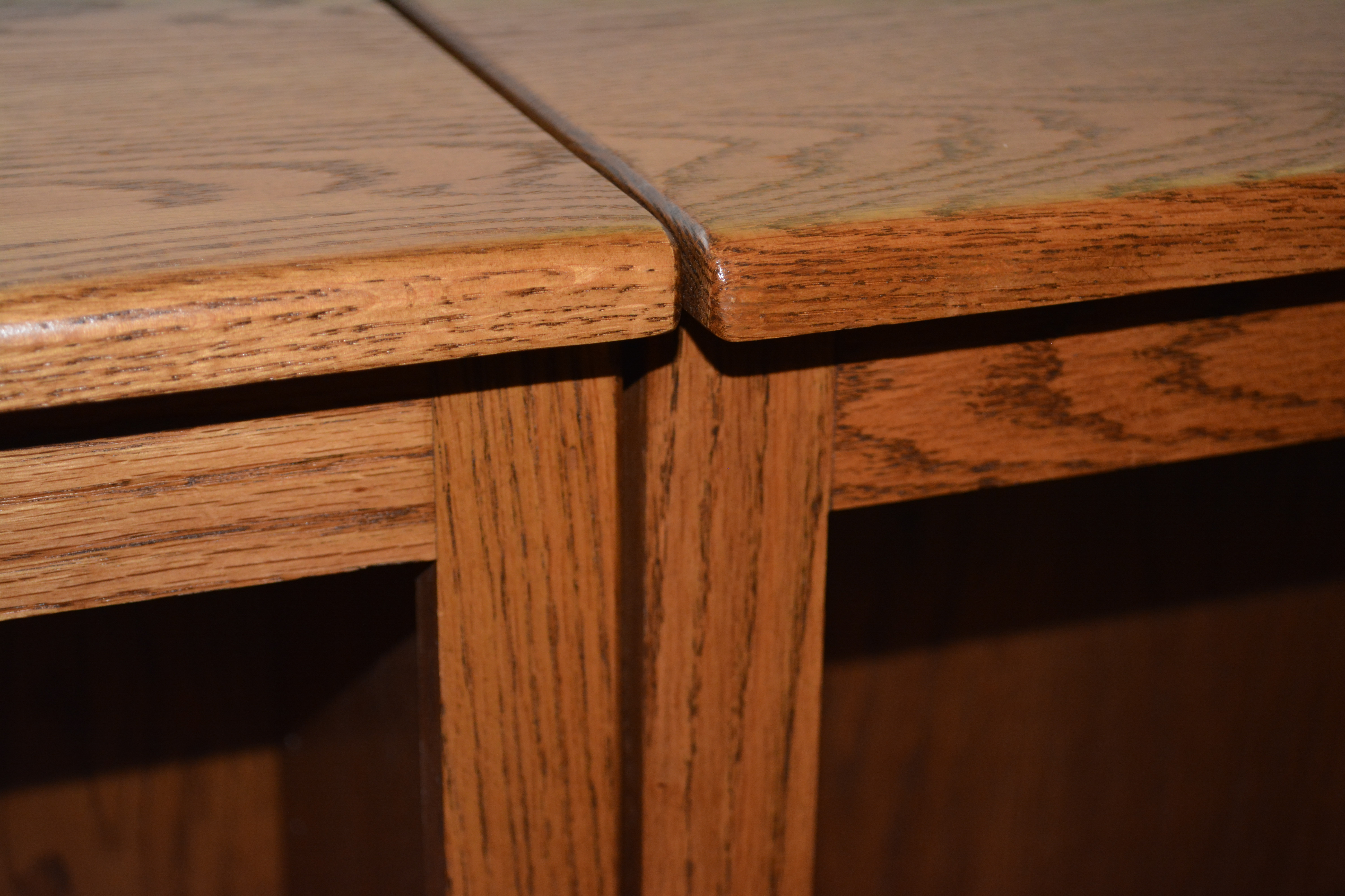 Contemporary Two-Shelf Bookcases