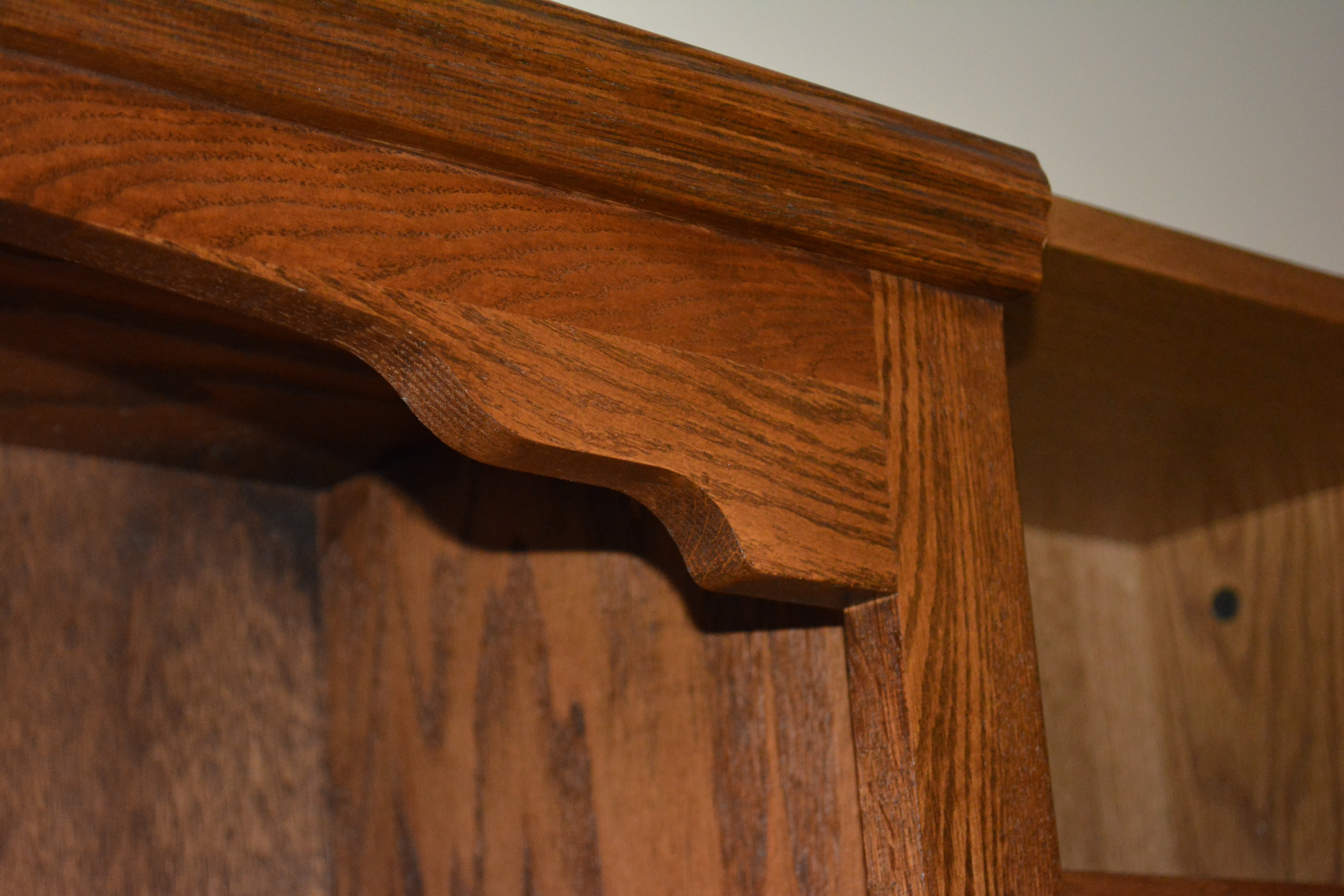 Contemporary Five-Shelf Bookcase