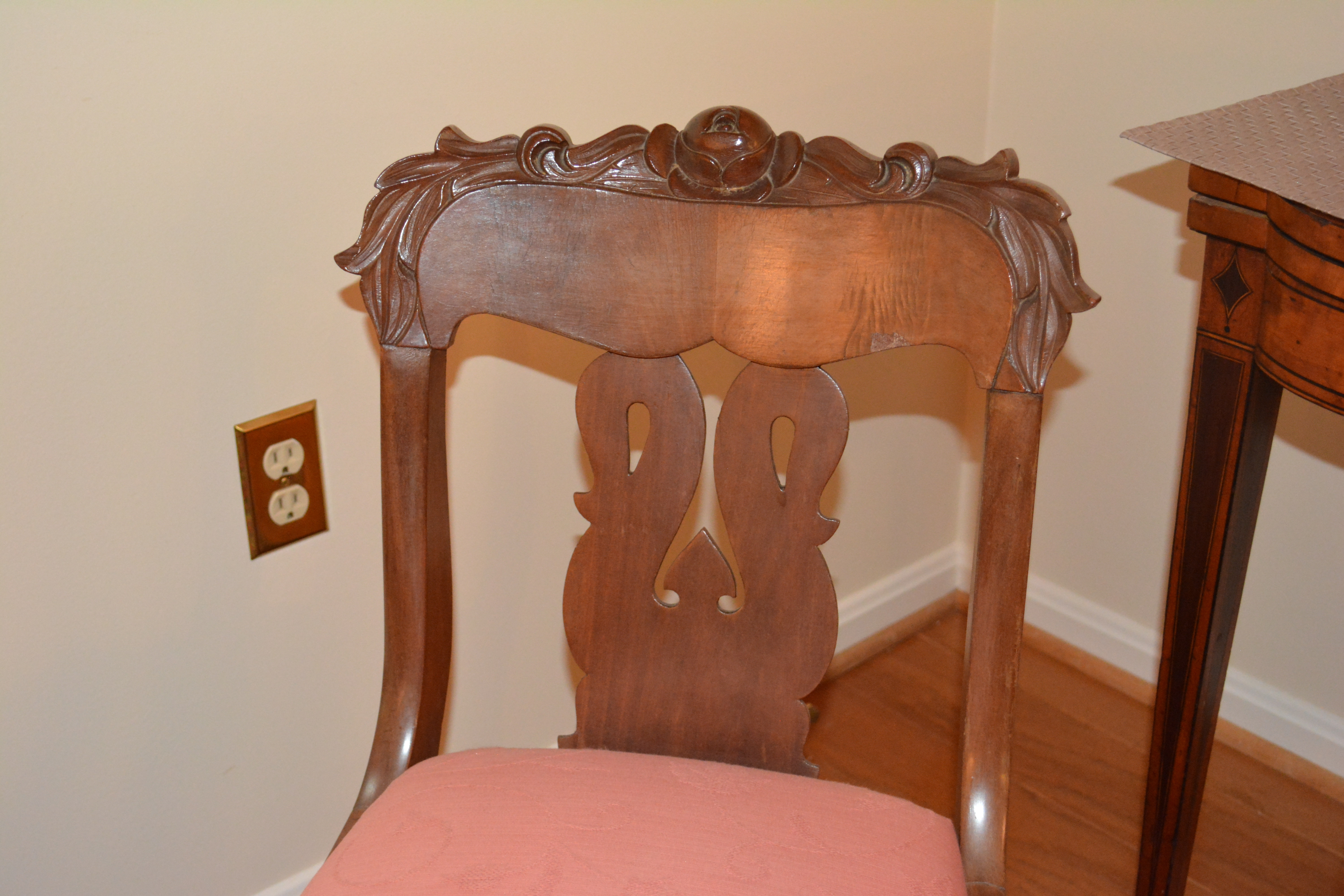 Antique Walnut Side Chairs