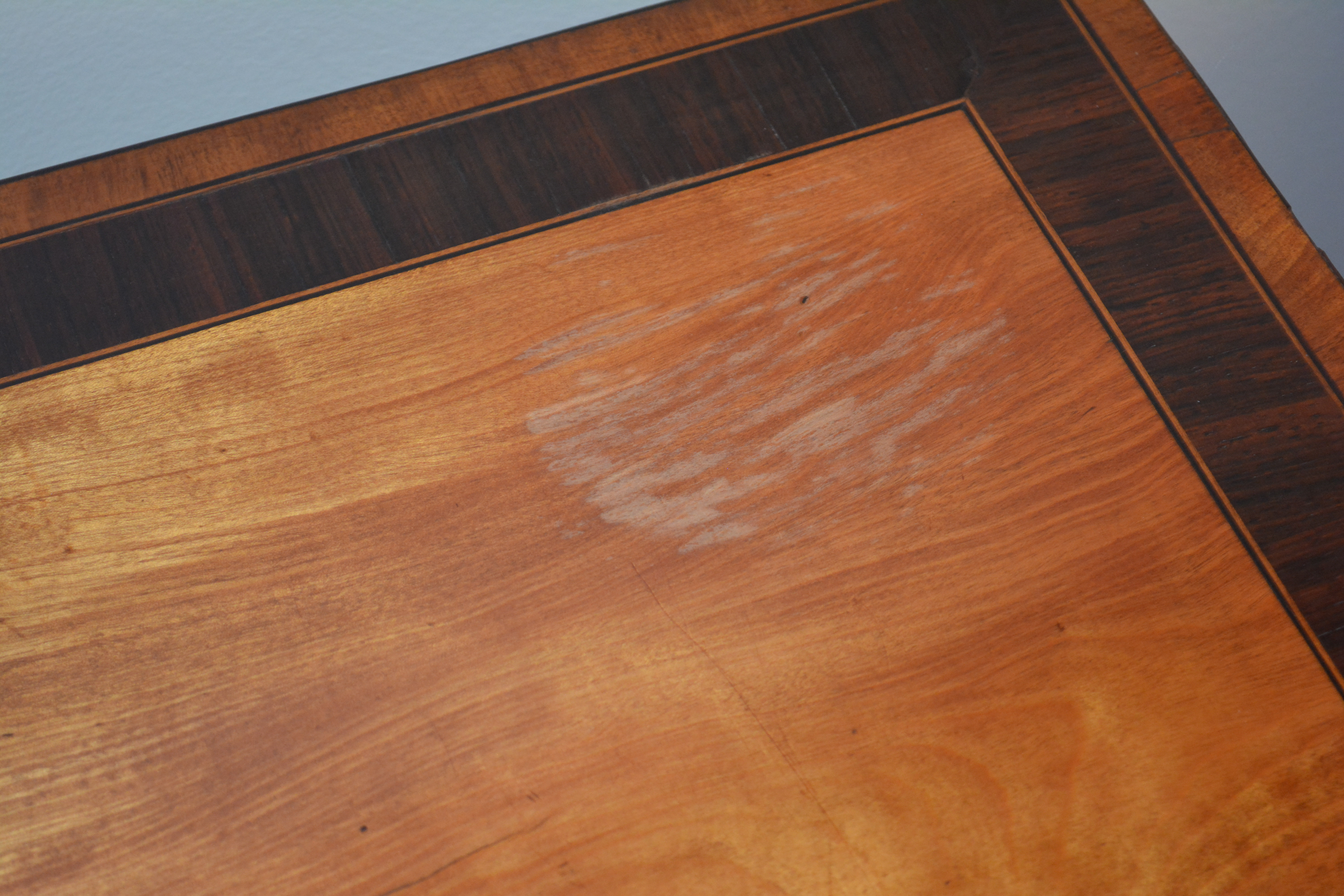 Antique Hepplewhite Style Games Table With Foldover Top