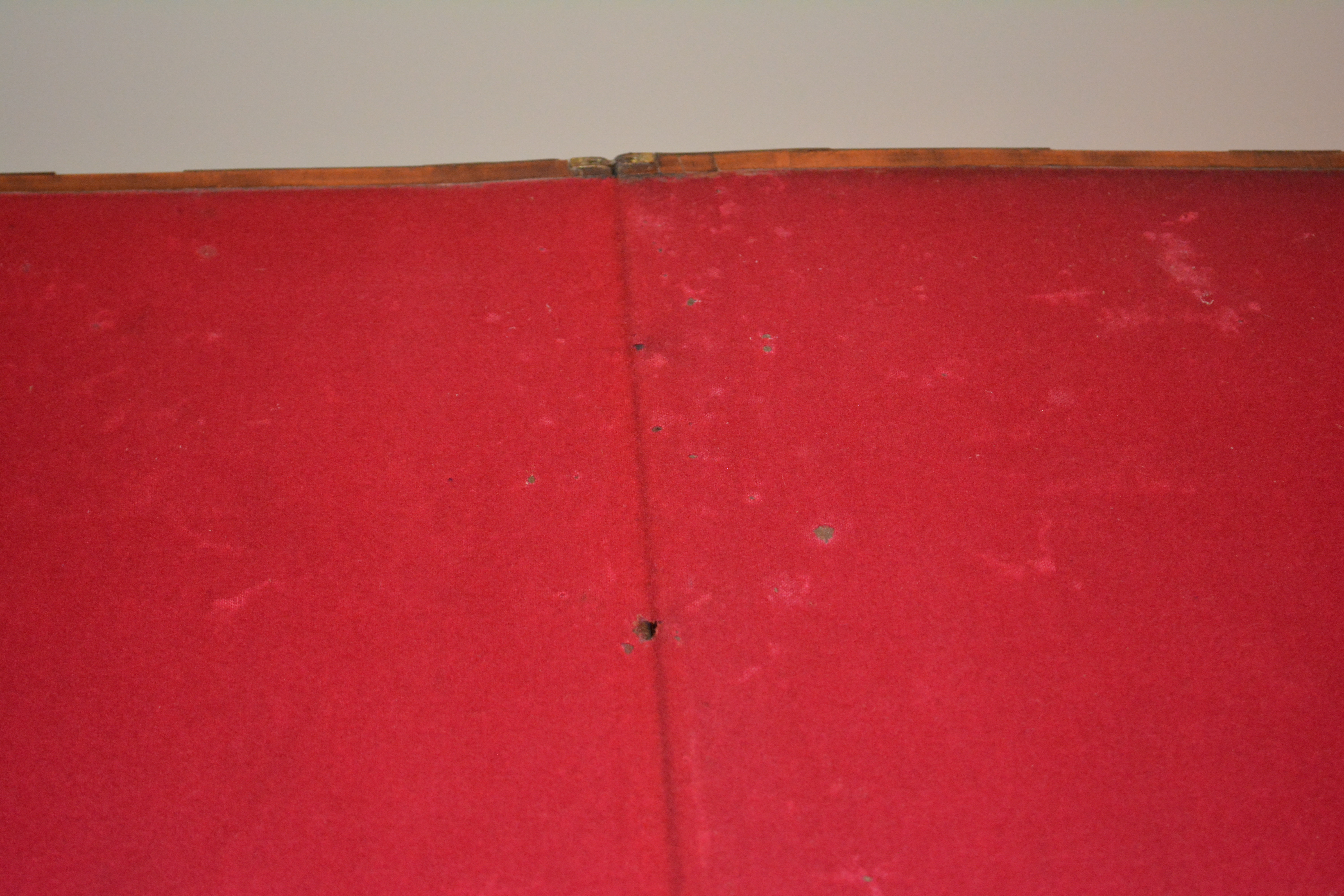 Antique Hepplewhite Style Games Table With Foldover Top