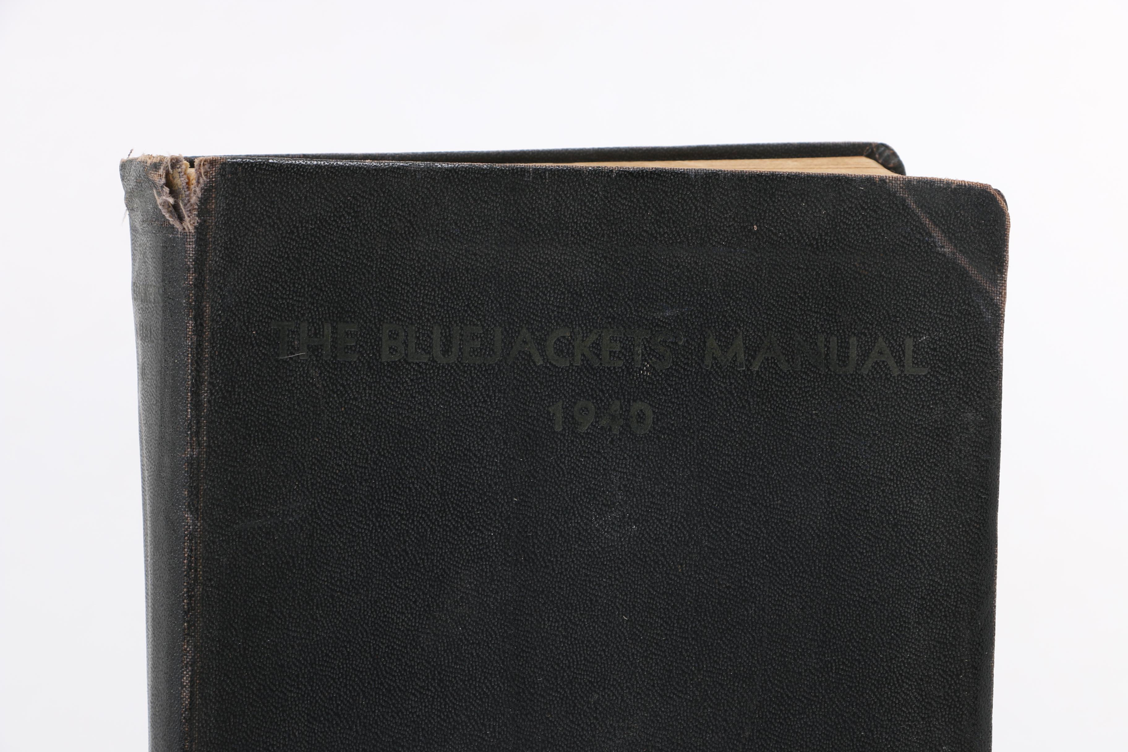 U.S. Navy "The Blue Jackets Manual" 1940"