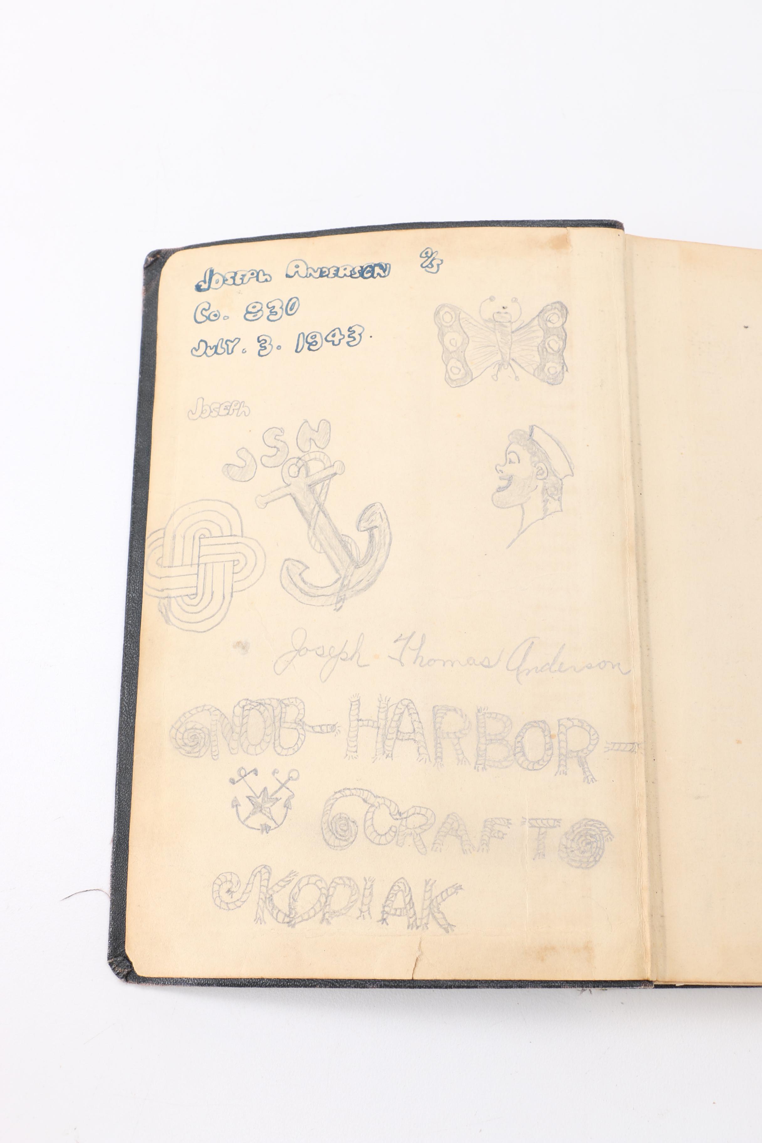 U.S. Navy "The Blue Jackets Manual" 1940"