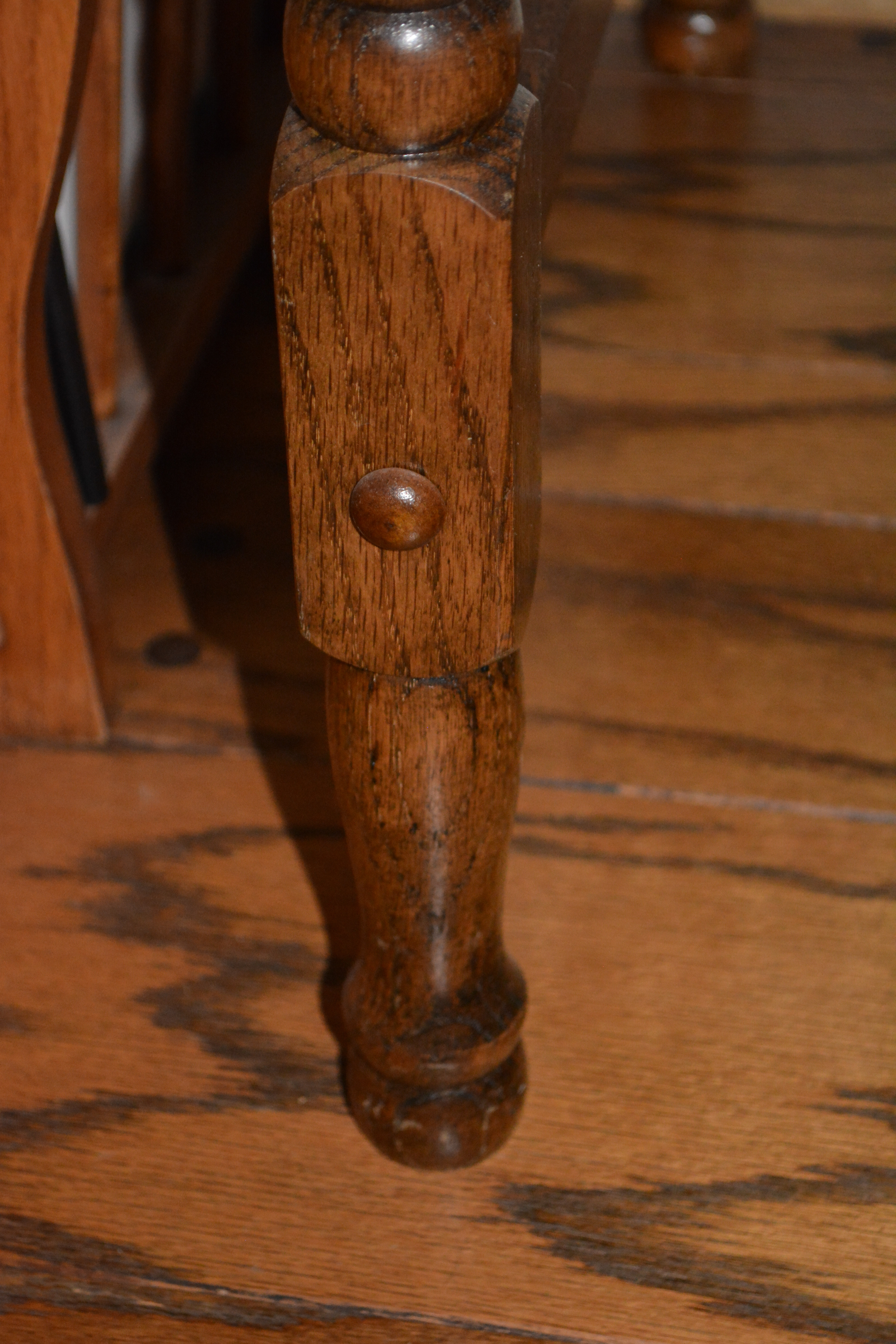 Oak Rolltop Desk With Office Chair